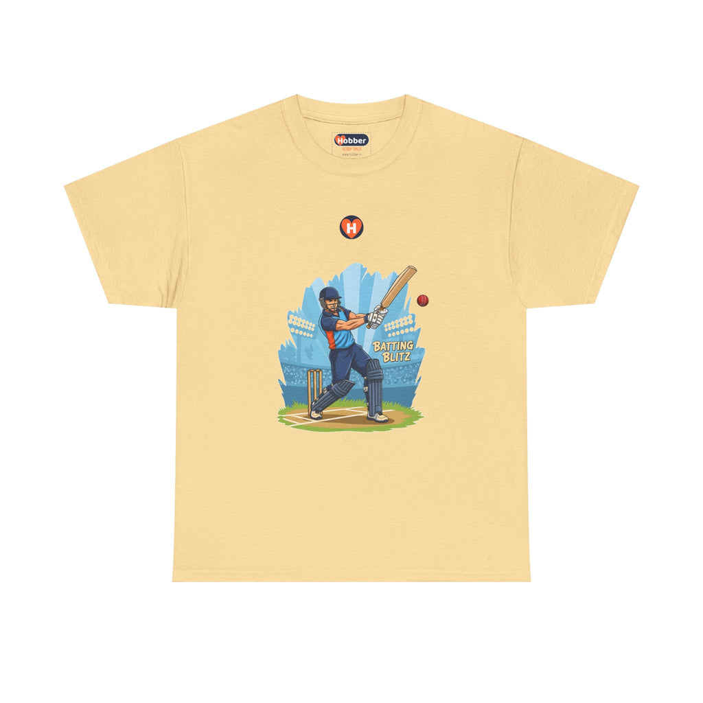 Hobber Mens Sports & Adventure T-Shirt, #25 Cricket
