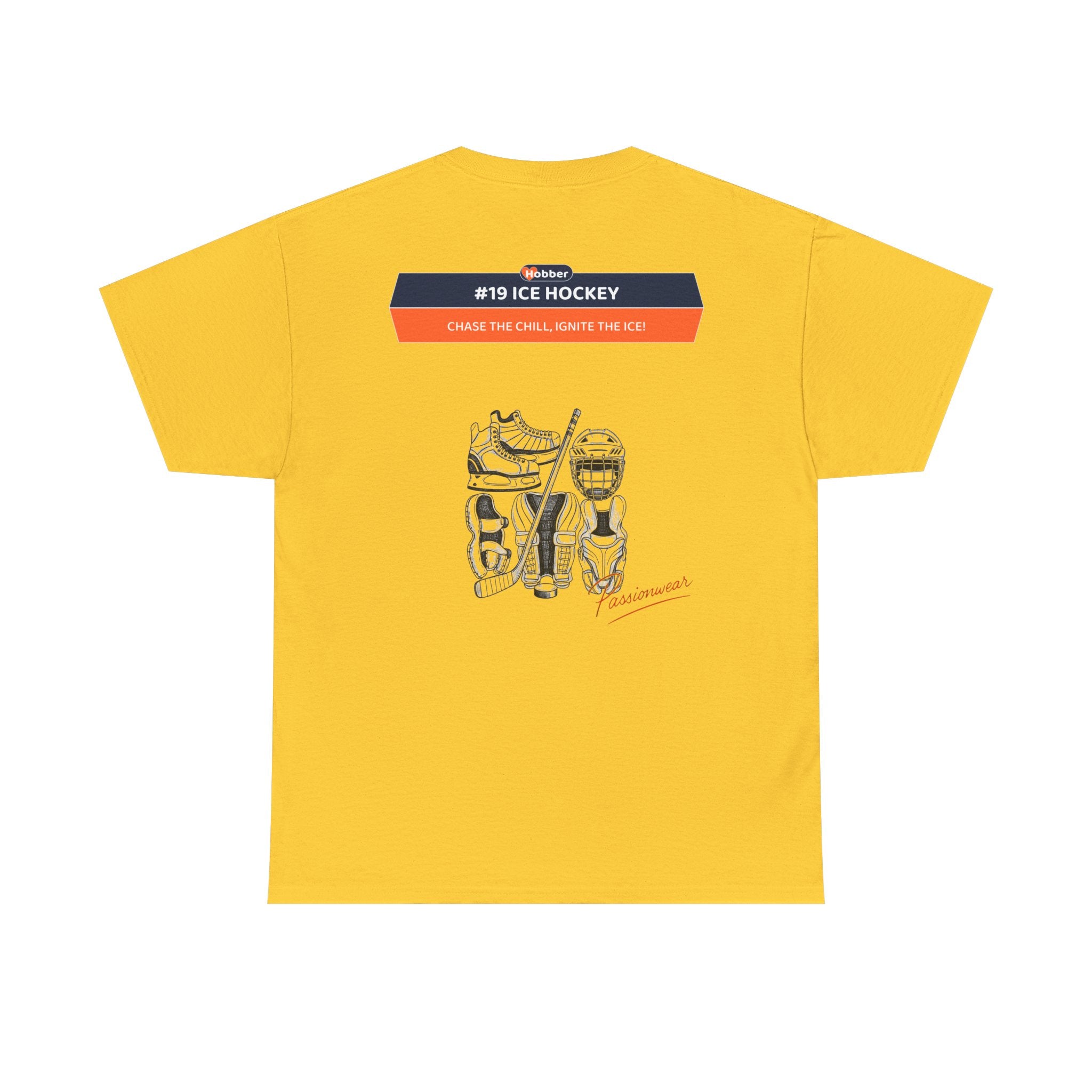 Hobber Mens Sports & Adventure T-Shirt, #19 Ice hockey