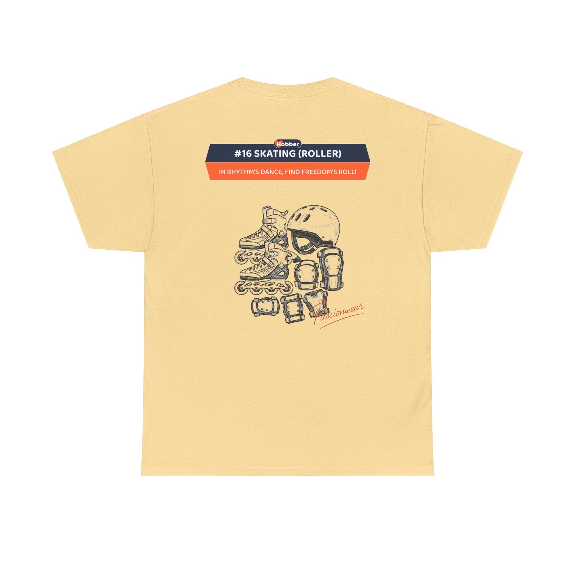 Hobber Unisex Sports & Adventure T-Shirt, #16 Skating (Roller)