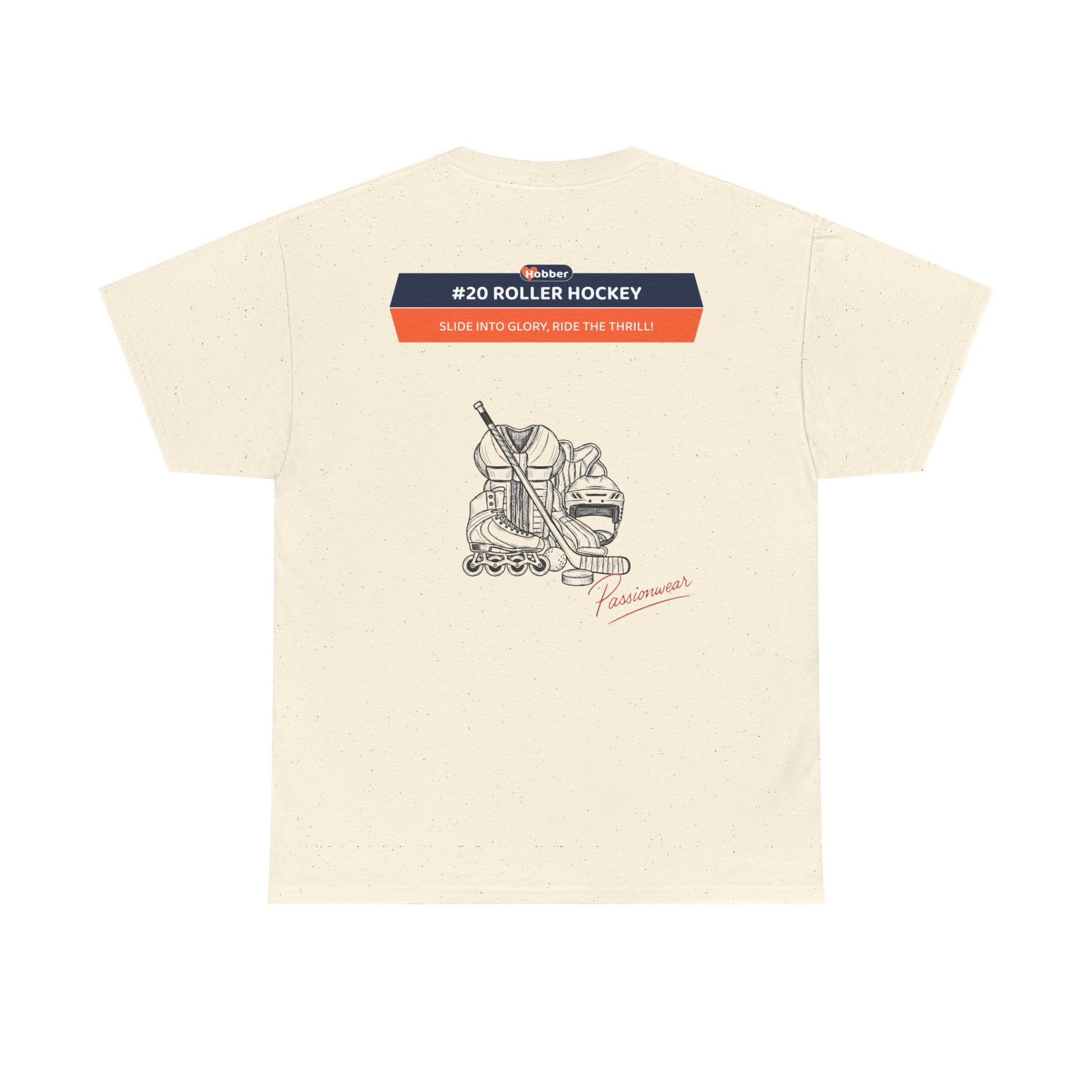Hobber Mens Sports & Adventure T-Shirt, #20 Roller hockey