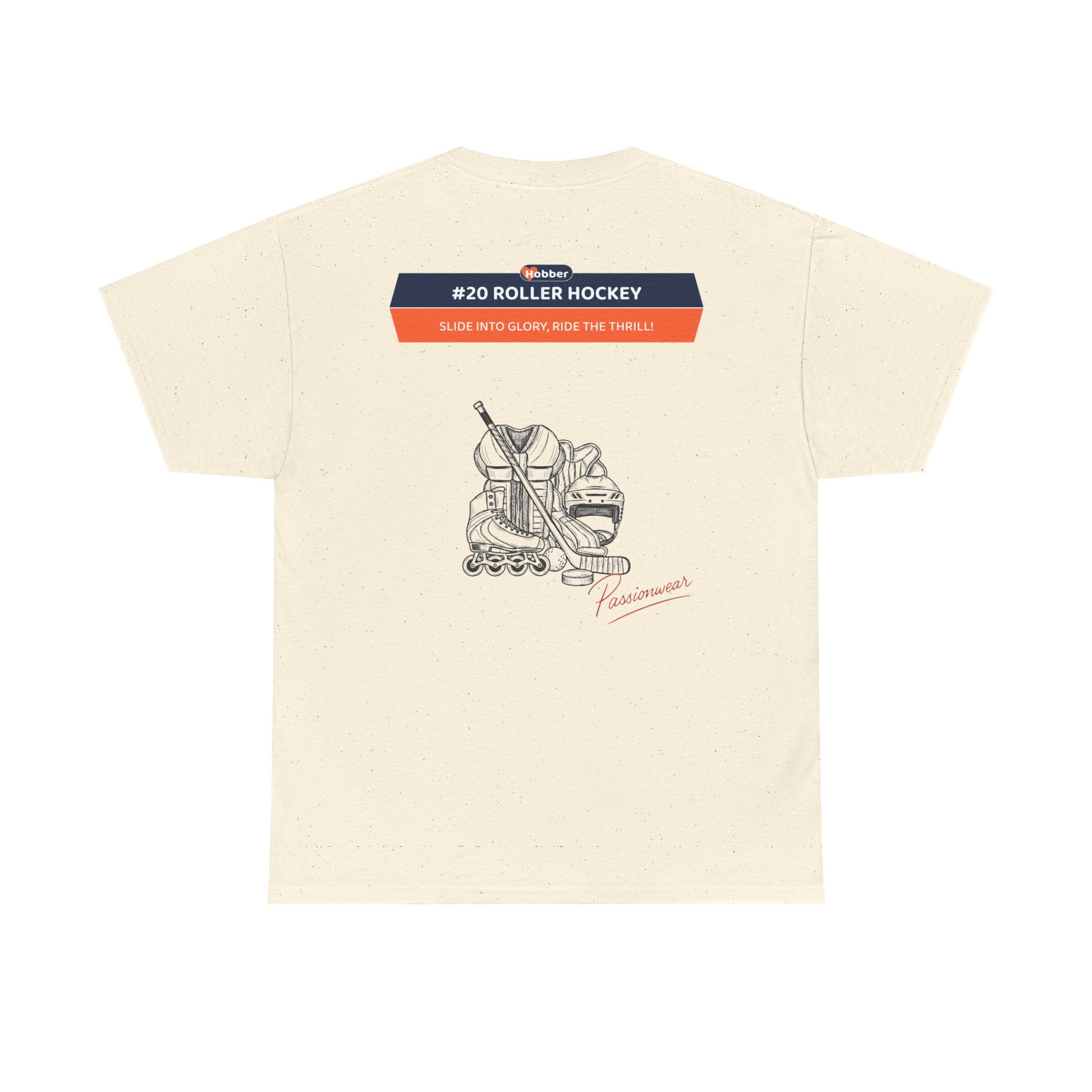 Hobber Mens Sports & Adventure T-Shirt, #20 Roller hockey