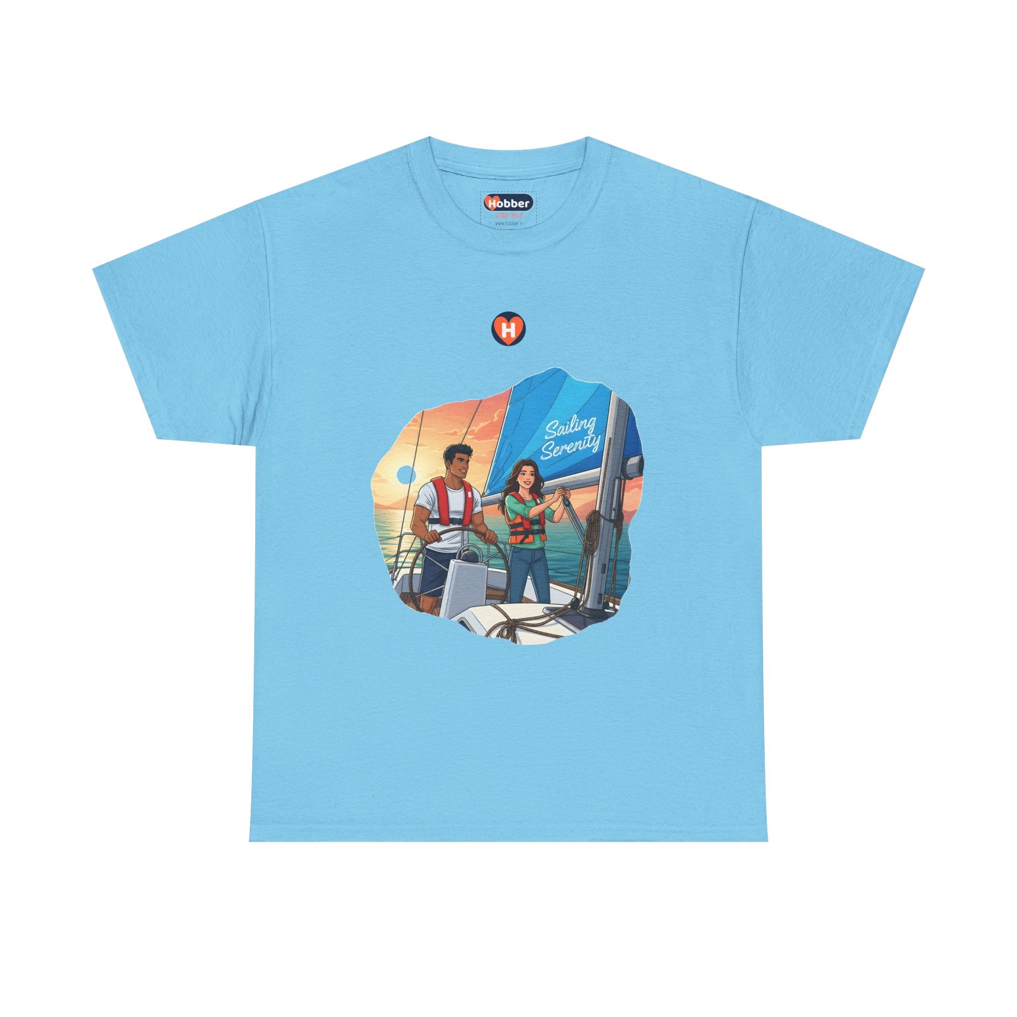 Hobber Unisex Sports & Adventure T-Shirt, #12 Sailing