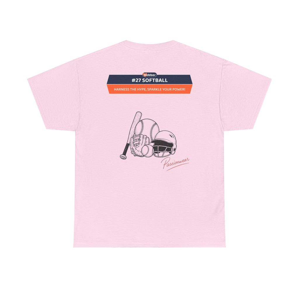 Hobber Unisex Sports & Adventure T-Shirt, #27 Softball