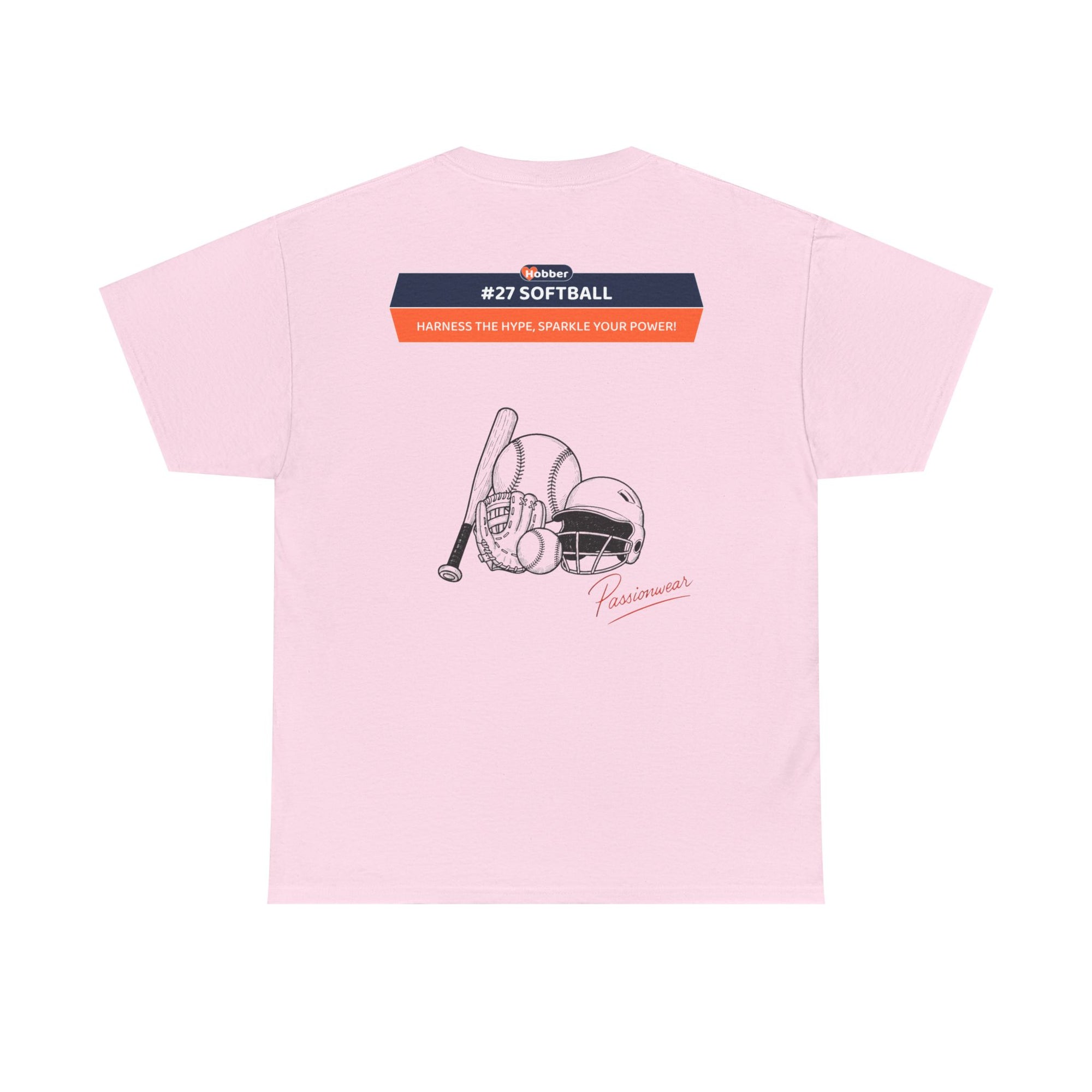 Hobber Unisex Sports & Adventure T-Shirt, #27 Softball