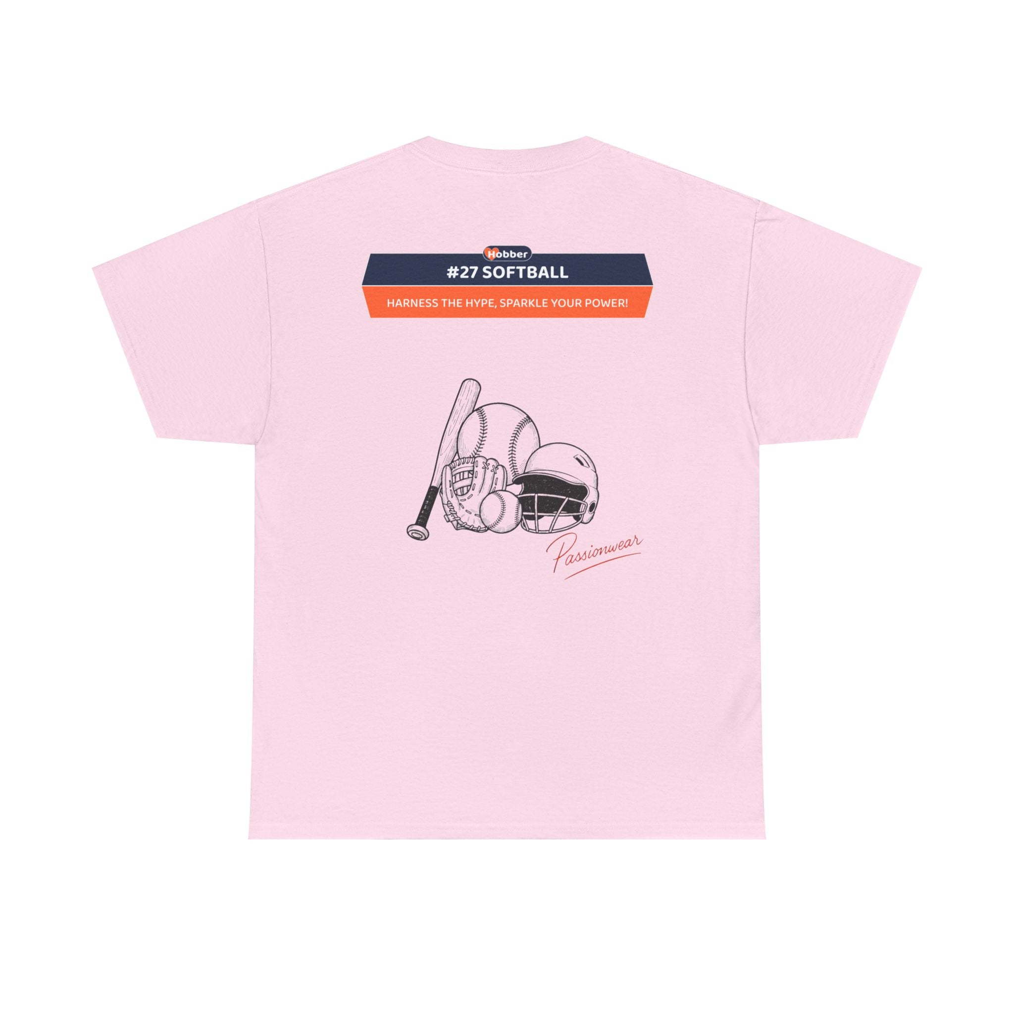 Hobber Unisex Sports & Adventure T-Shirt, #27 Softball