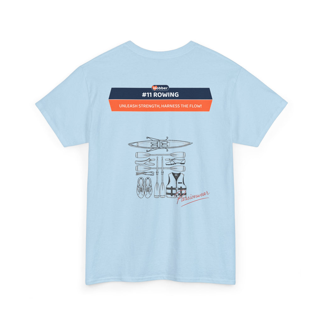 Hobber Mens Sports & Adventure T-Shirt, #11 Rowing