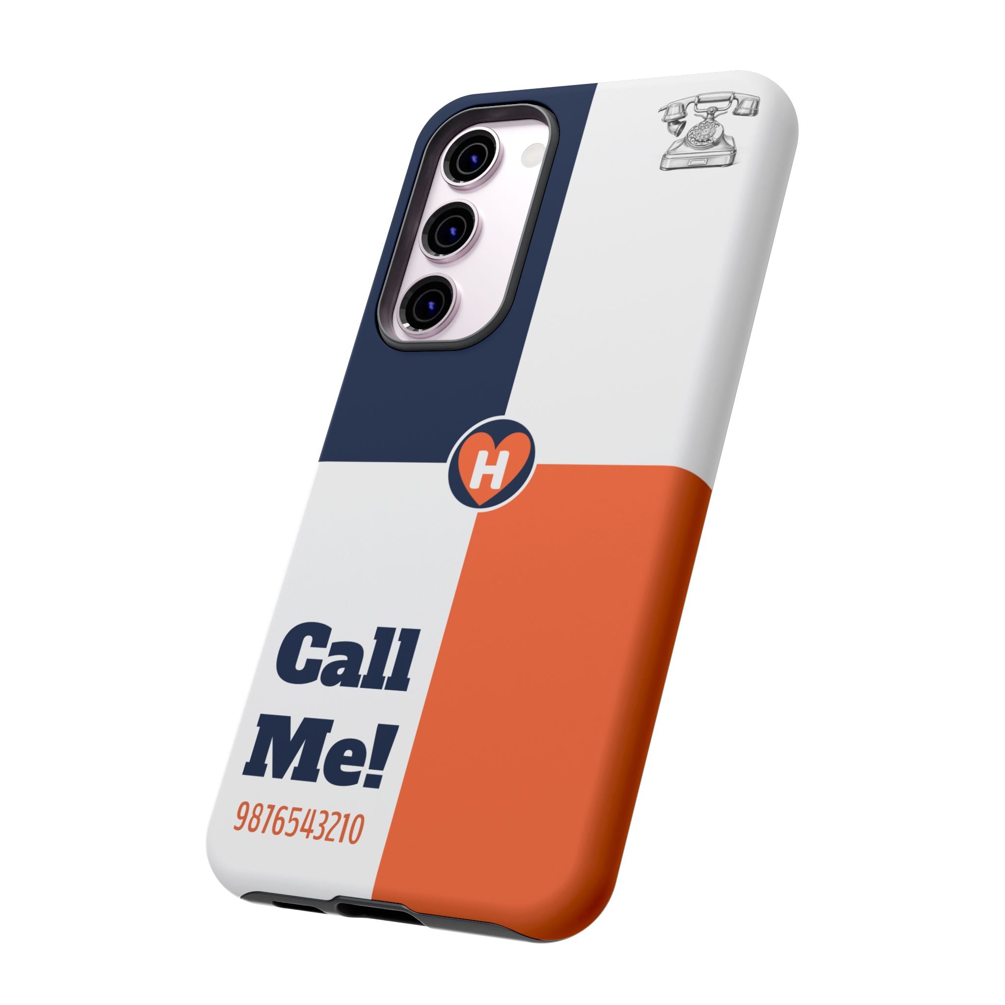 Hobber CallMe: Stylish Phone Case for Tough Protection, Customizable Cover, Durable Design