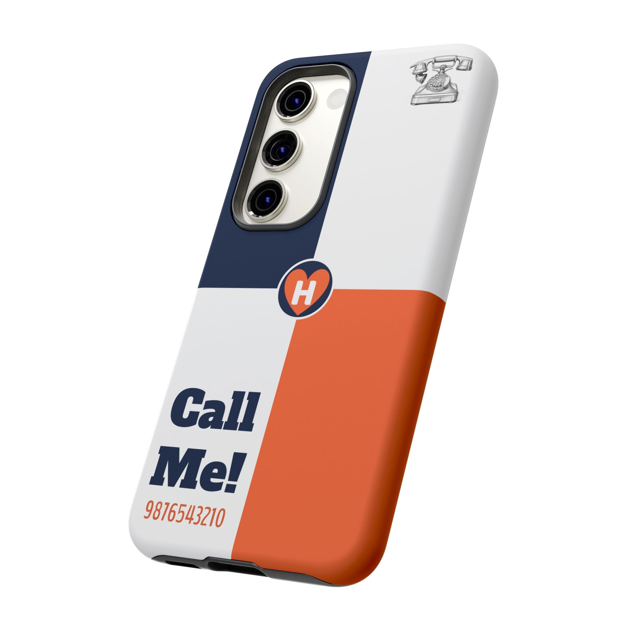 Hobber CallMe: Stylish Phone Case for Tough Protection, Customizable Cover, Durable Design