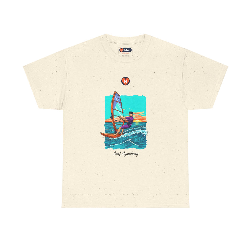 Hobber Mens Sports & Adventure T-Shirt, #13 Windsurfing