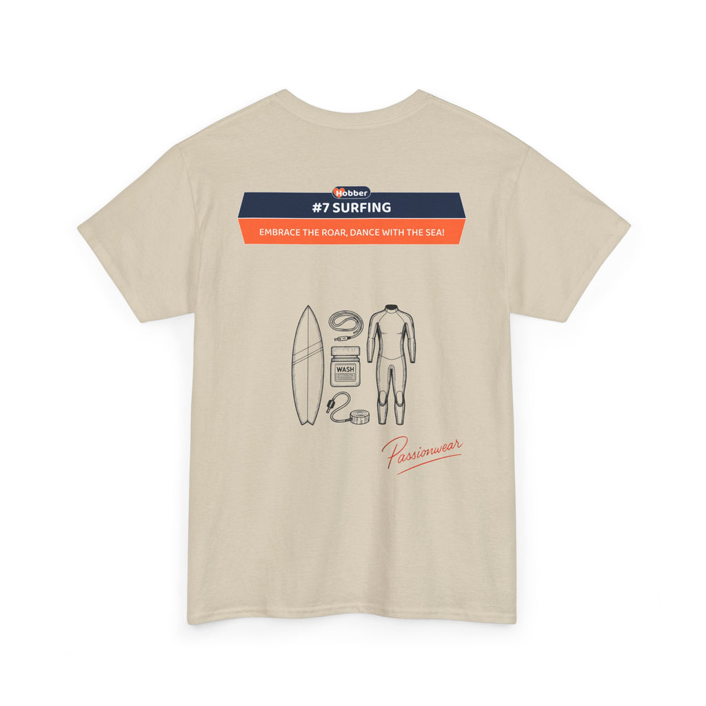 Hobber Mens Sports & Adventure T-Shirt, #7 Surfing