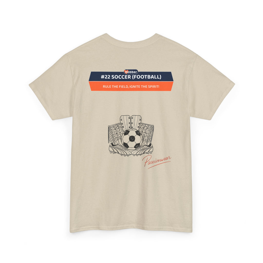 Hobber Mens Sports & Adventure T-Shirt, #22 Soccer (Football)