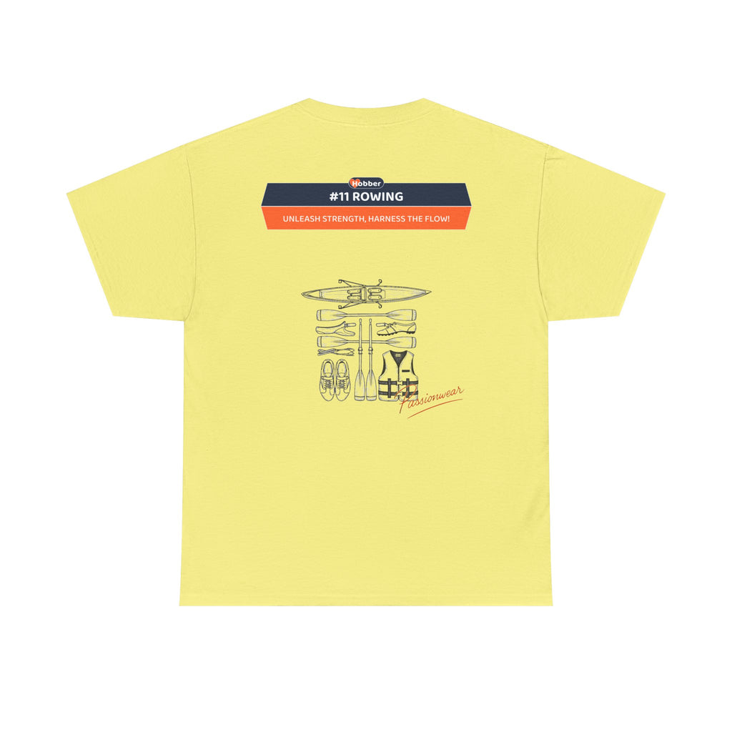 Hobber Mens Sports & Adventure T-Shirt, #11 Rowing