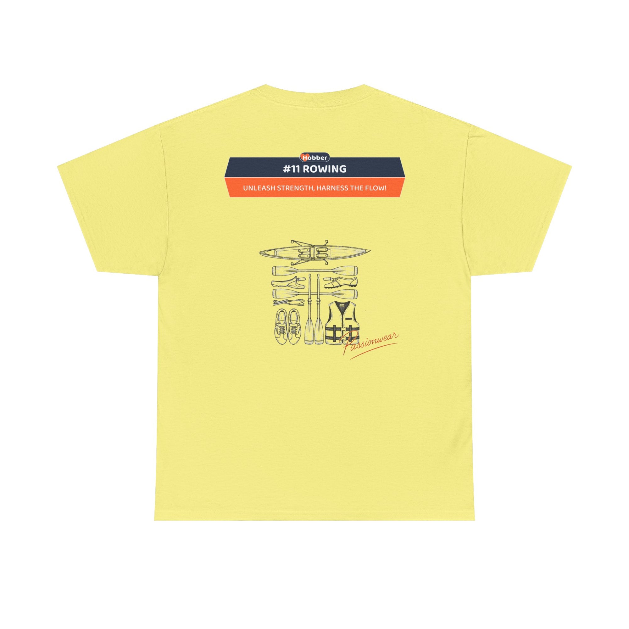 Hobber Mens Sports & Adventure T-Shirt, #11 Rowing