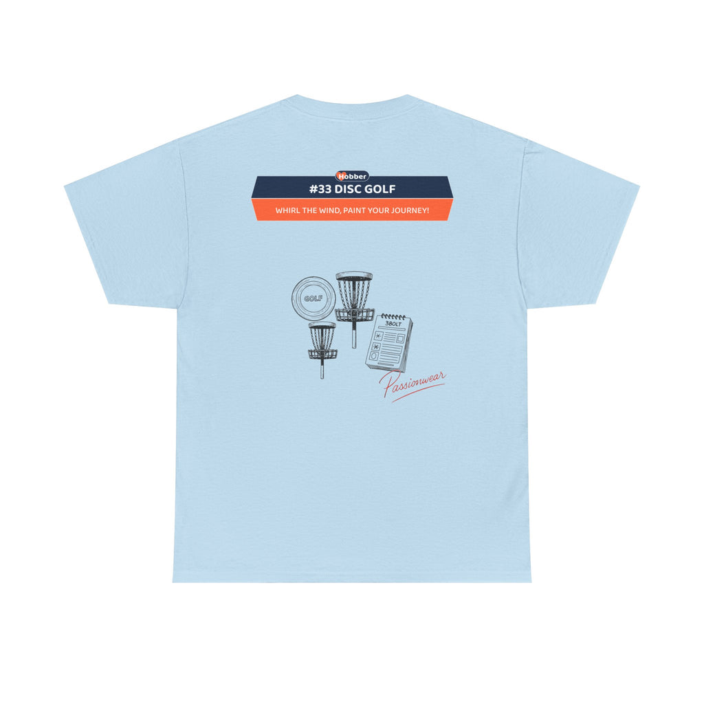 Hobber Unisex Sports & Adventure T-Shirt, #33 Disc golf