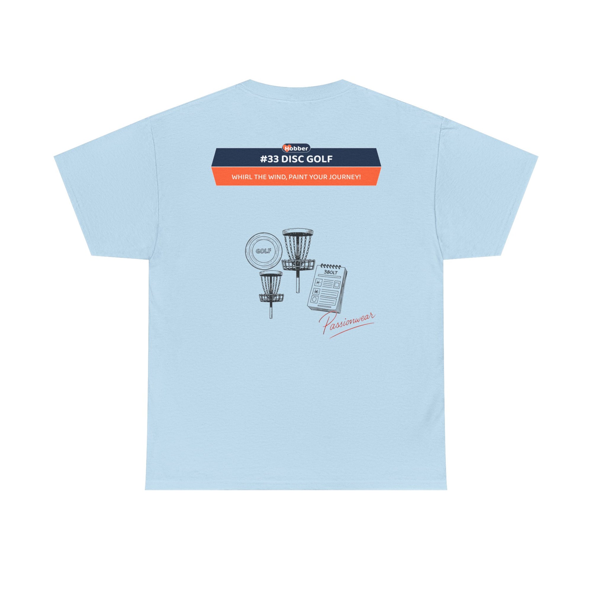 Hobber Unisex Sports & Adventure T-Shirt, #33 Disc golf