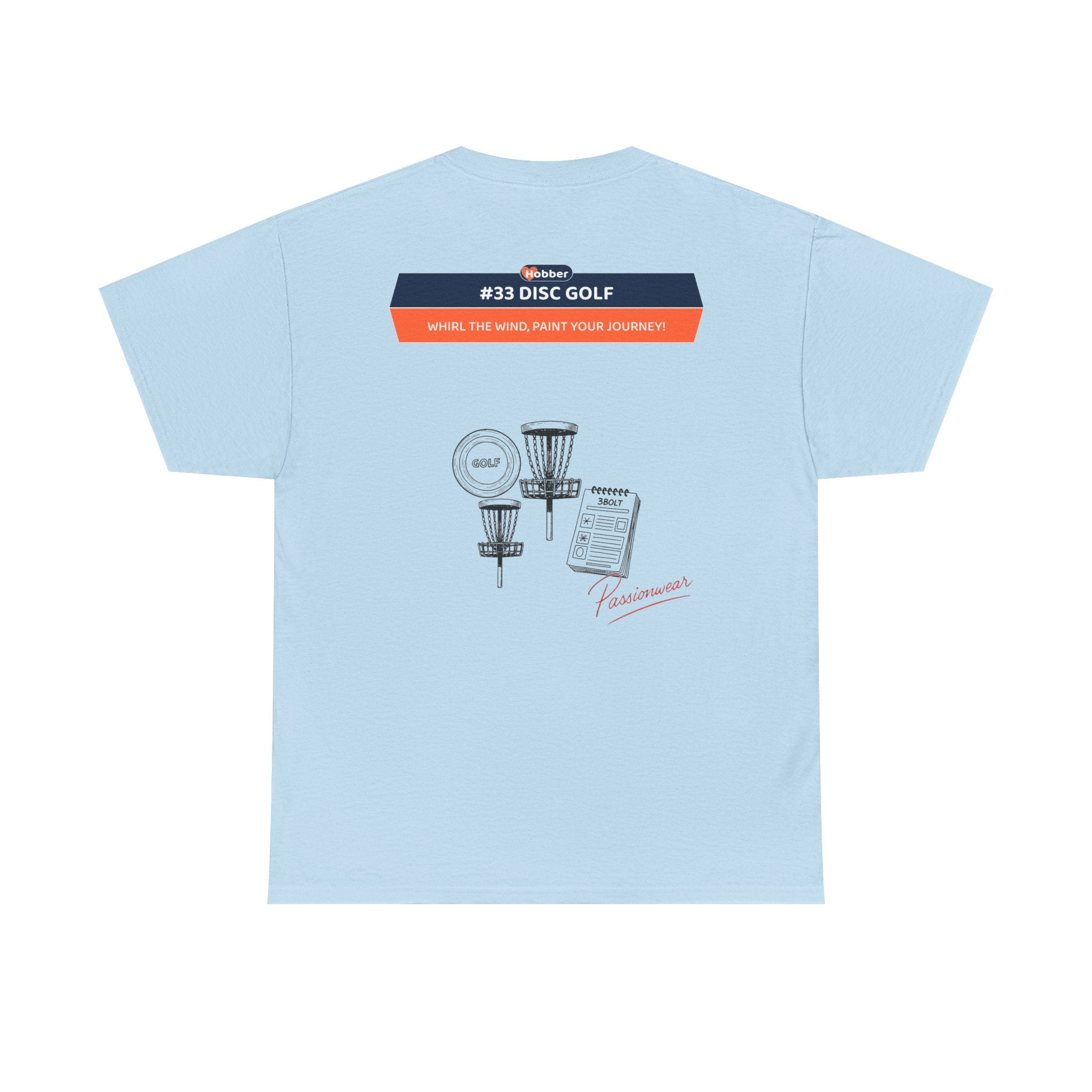 Hobber Unisex Sports & Adventure T-Shirt, #33 Disc golf