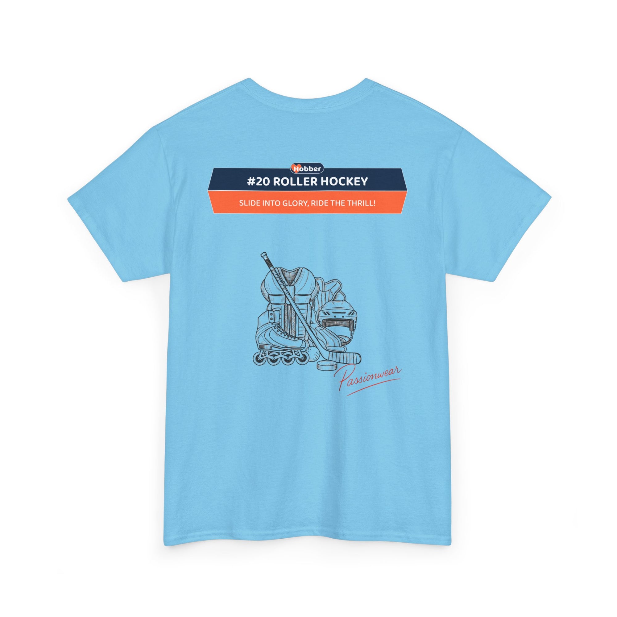 Hobber Mens Sports & Adventure T-Shirt, #20 Roller hockey