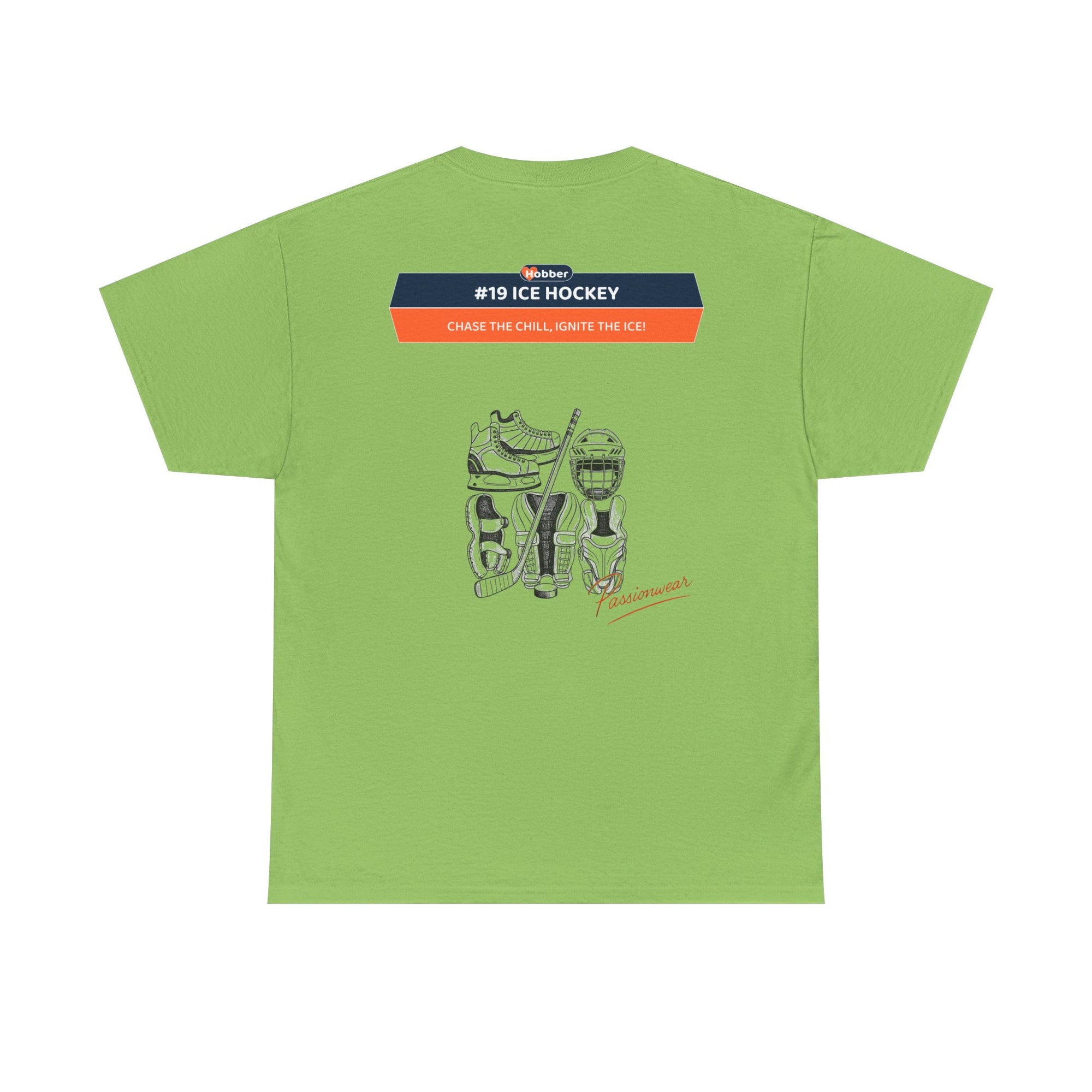 Hobber Mens Sports & Adventure T-Shirt, #19 Ice hockey