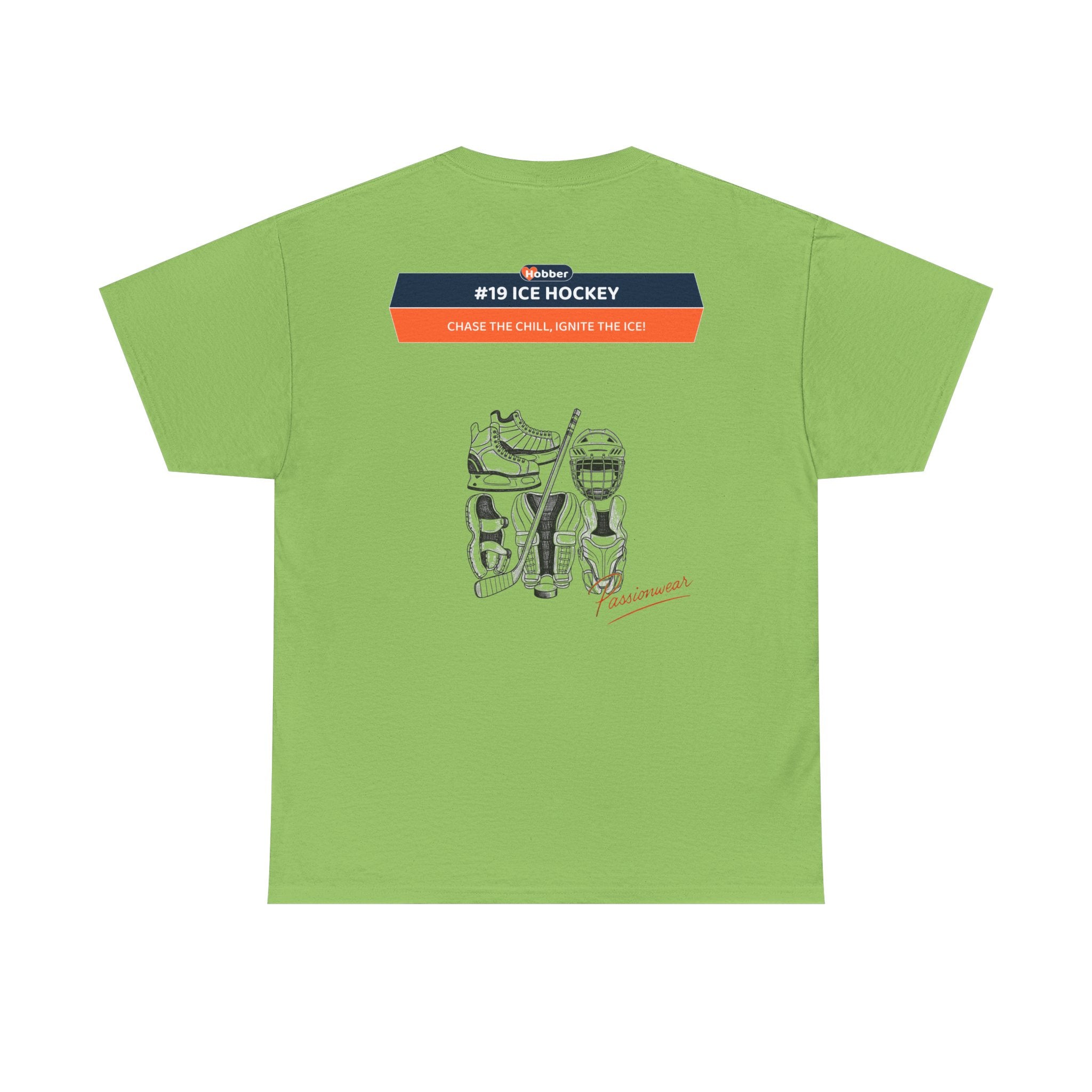 Hobber Mens Sports & Adventure T-Shirt, #19 Ice hockey
