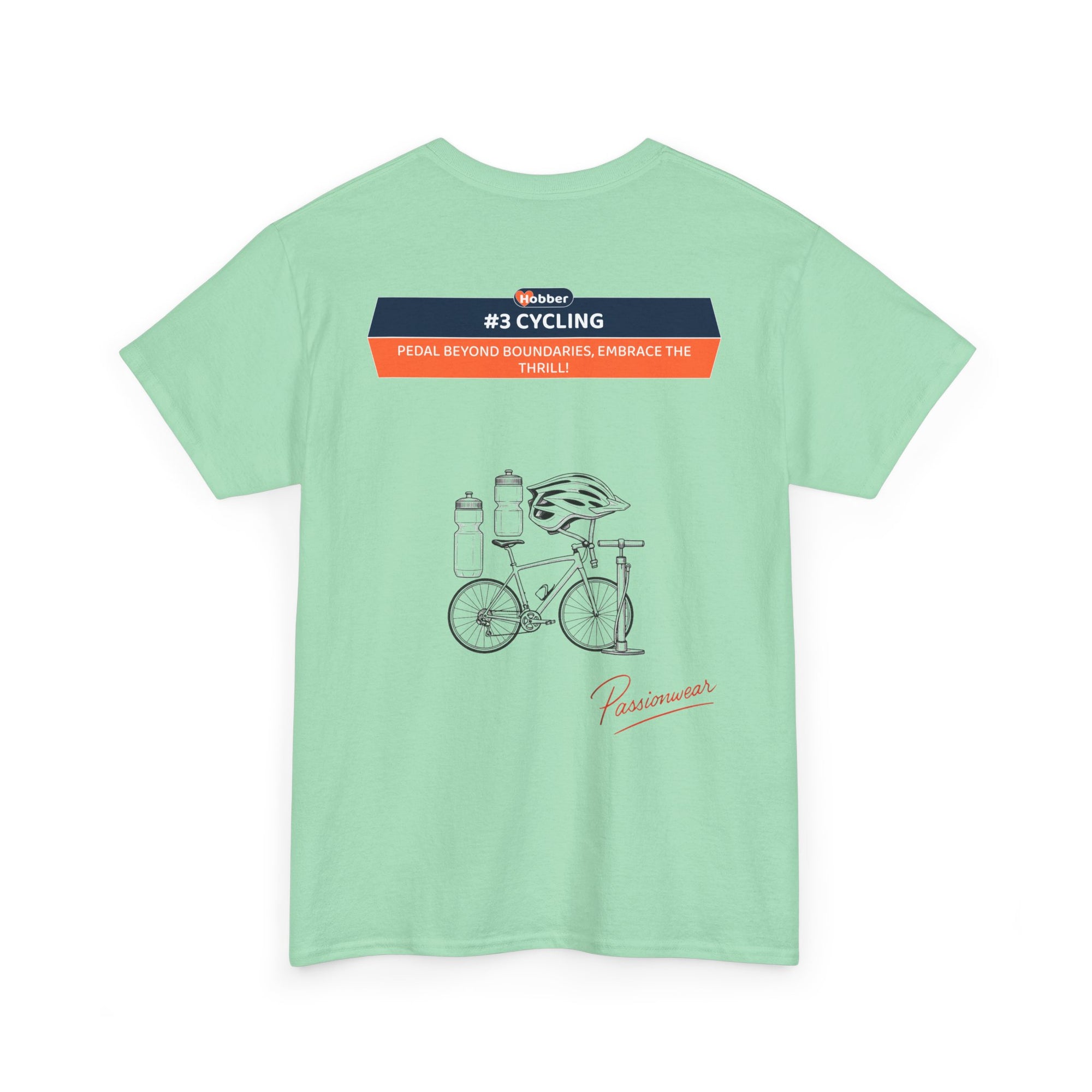 Hobber Unisex Sports & Adventure T-Shirt, #3 Cycling