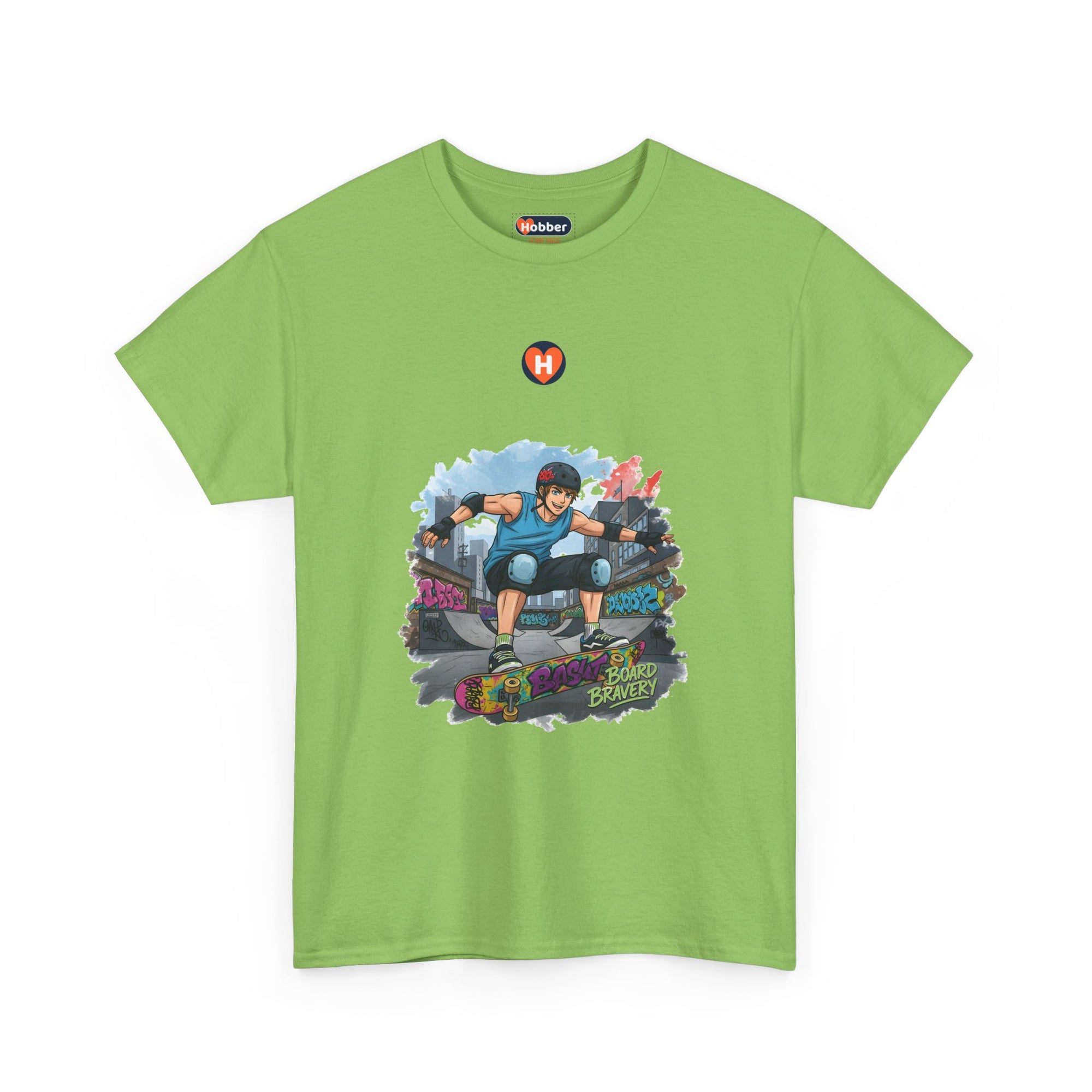 Hobber Mens Sports & Adventure T-Shirt, #17 Skateboarding