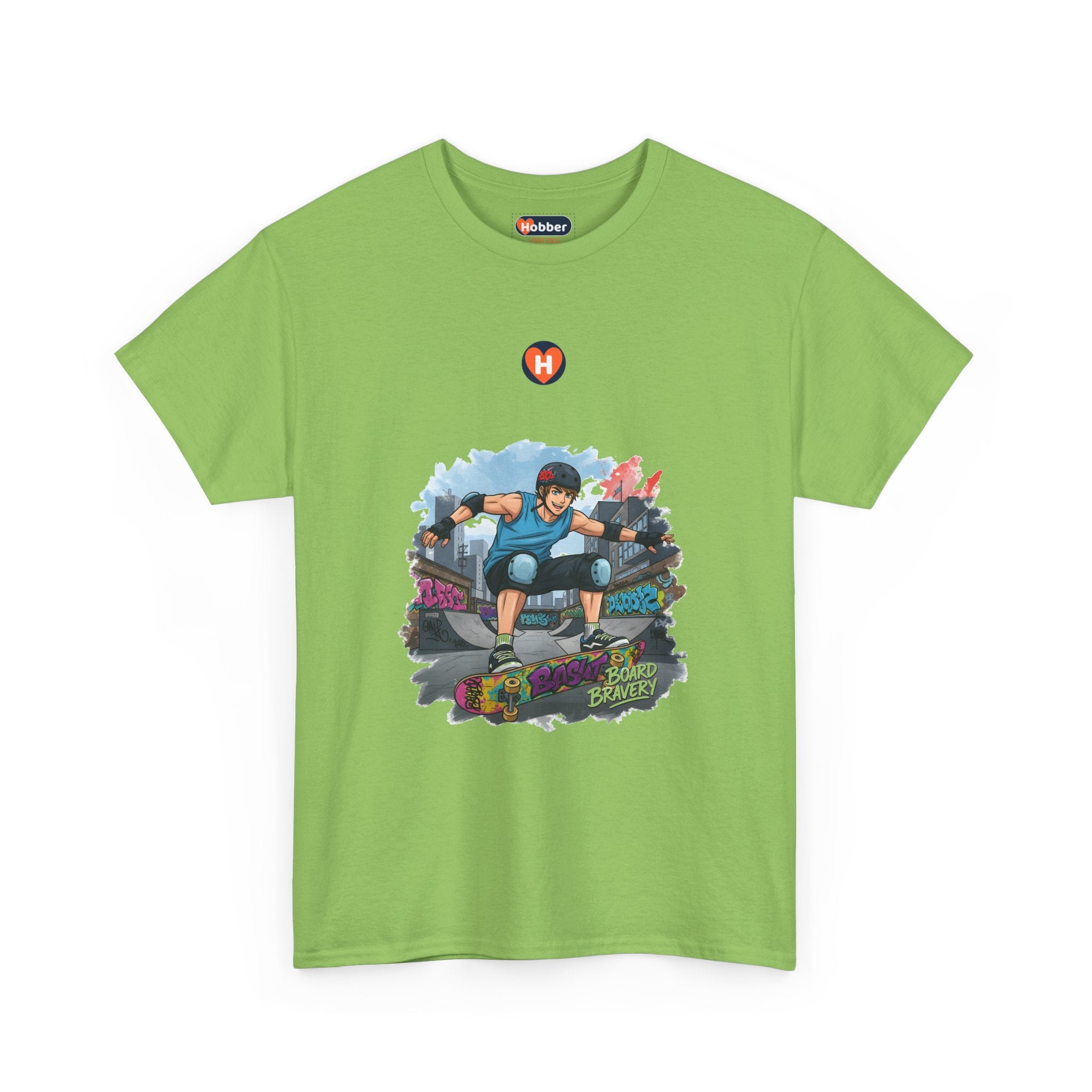Hobber Mens Sports & Adventure T-Shirt, #17 Skateboarding