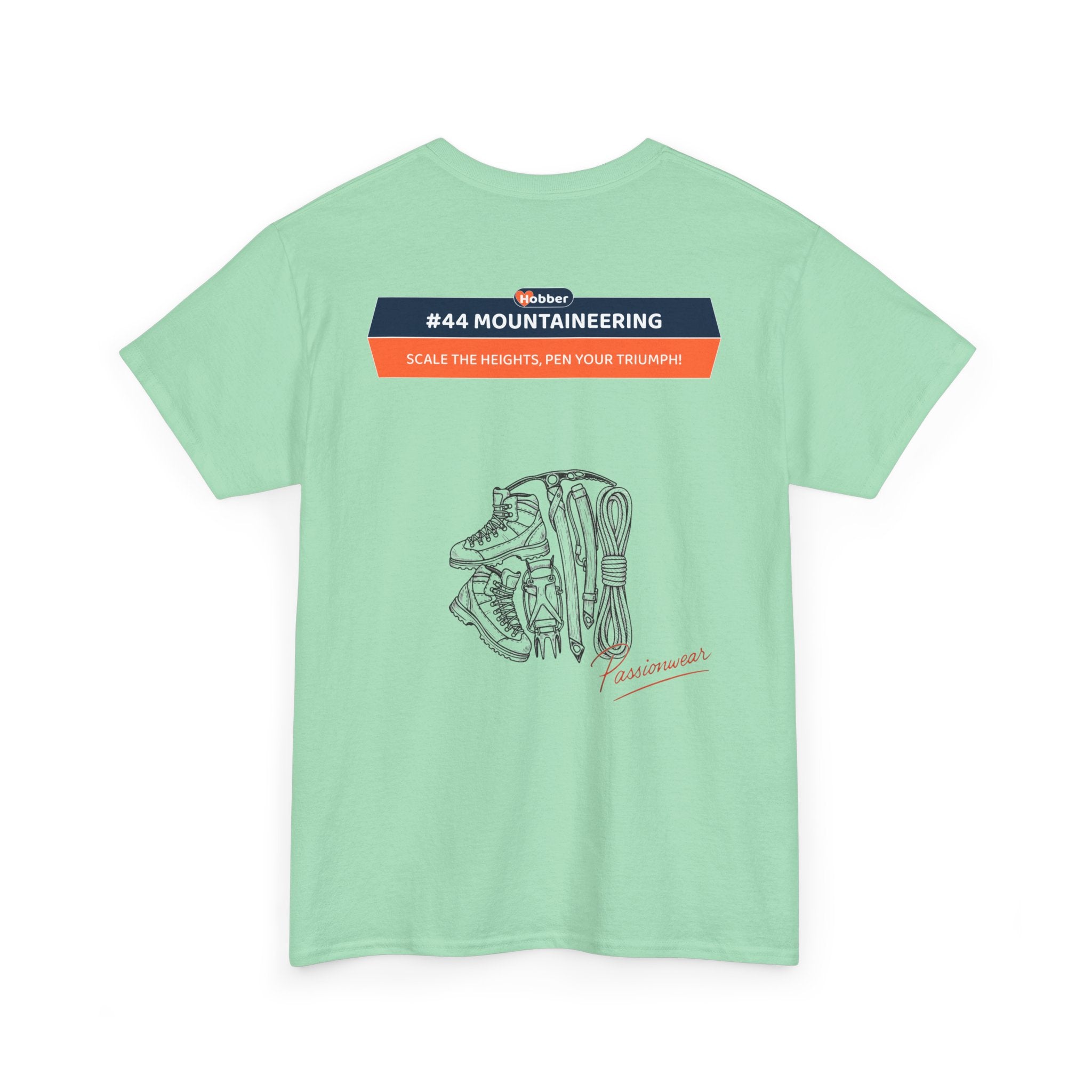 Hobber Mens Sports & Adventure T-Shirt, #44 Mountaineering