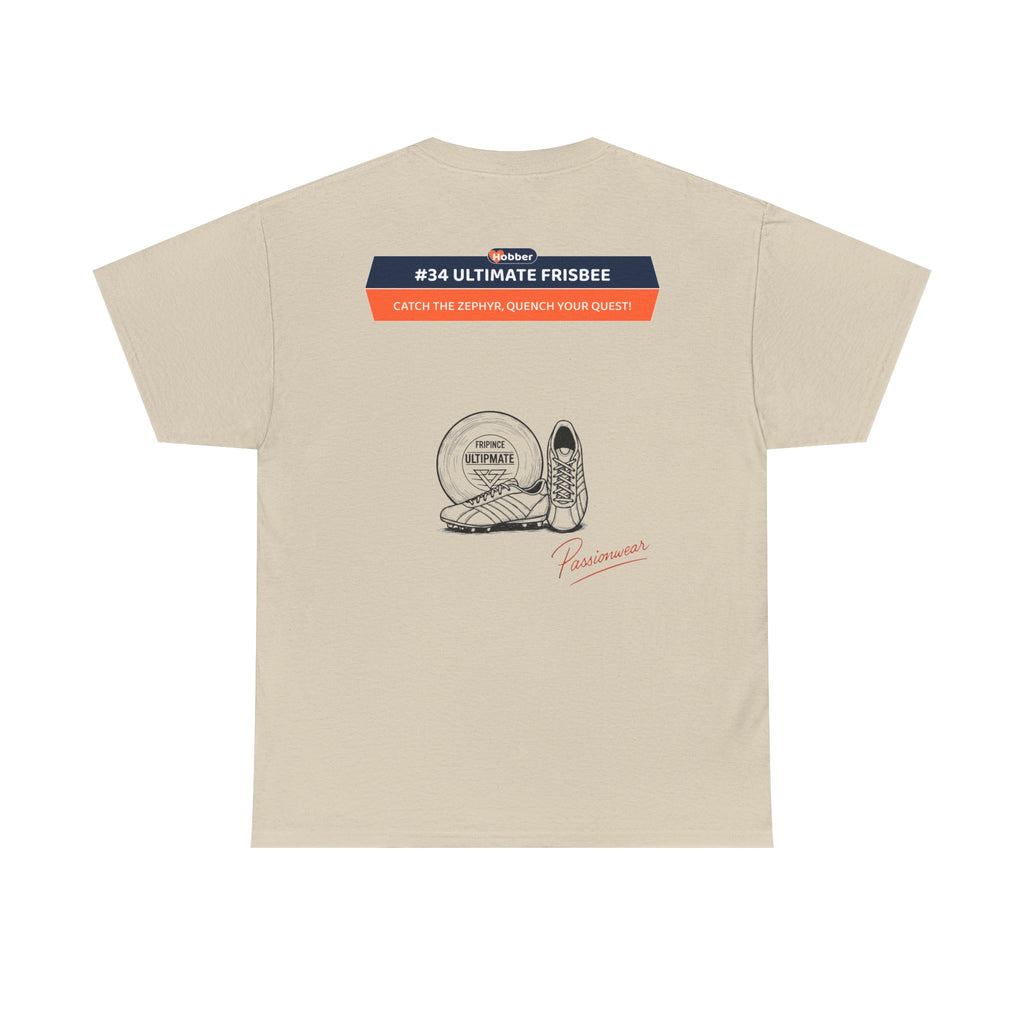 Hobber Unisex Sports & Adventure T-Shirt, #34 Ultimate Frisbee
