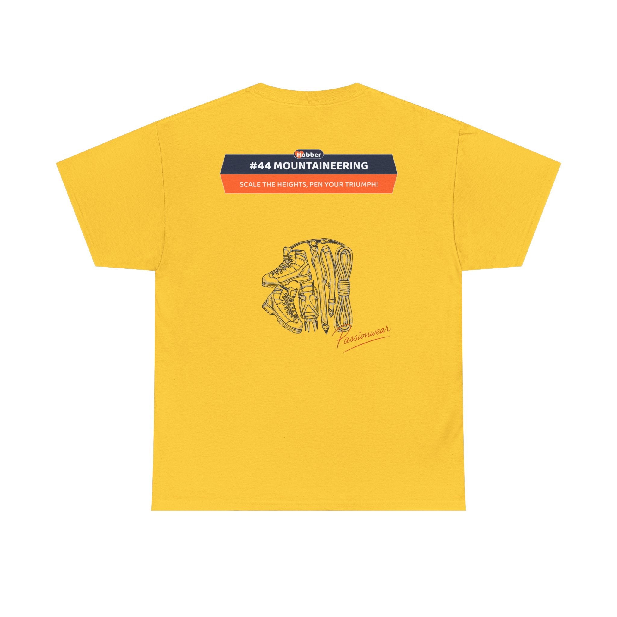 Hobber Mens Sports & Adventure T-Shirt, #44 Mountaineering