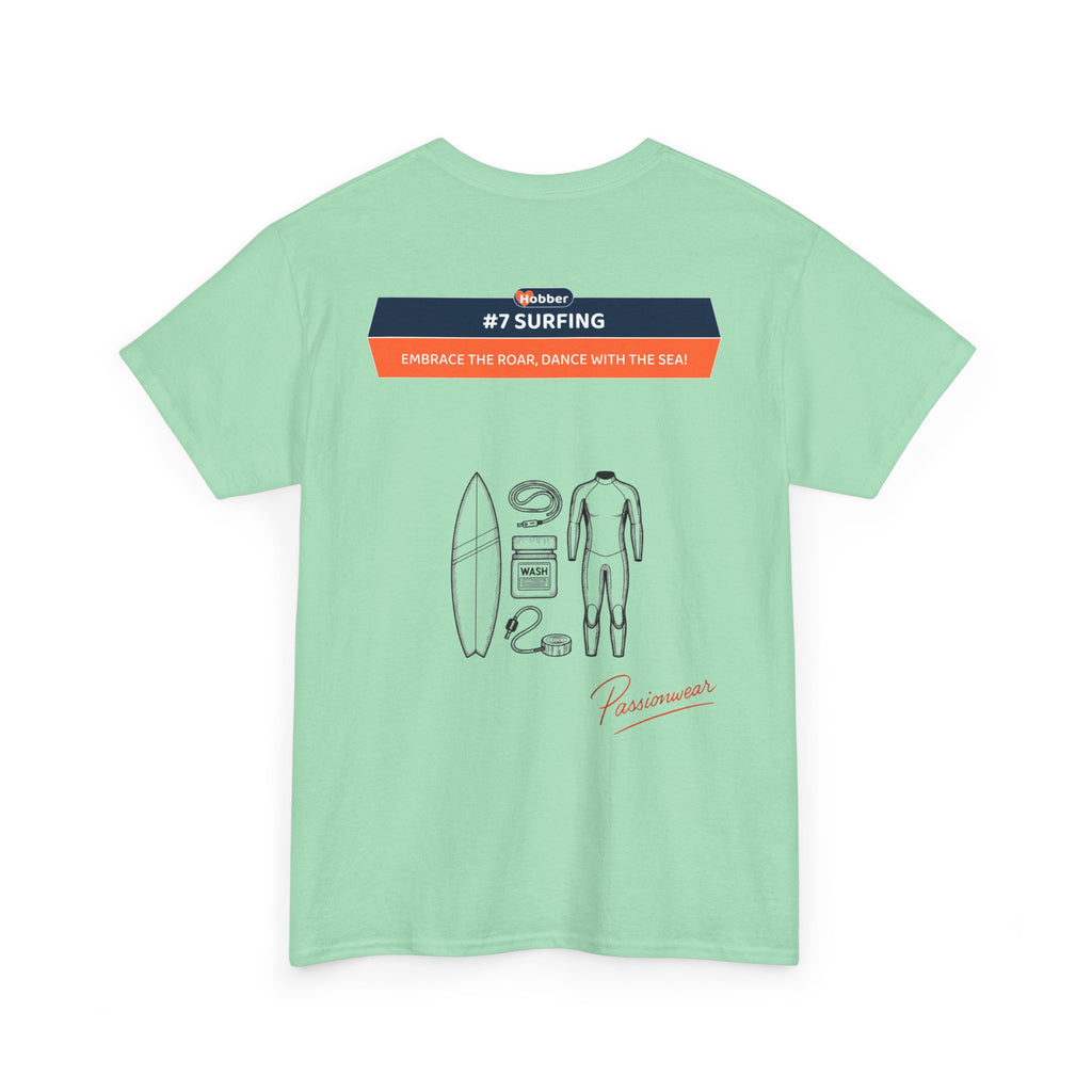 Hobber Mens Sports & Adventure T-Shirt, #7 Surfing