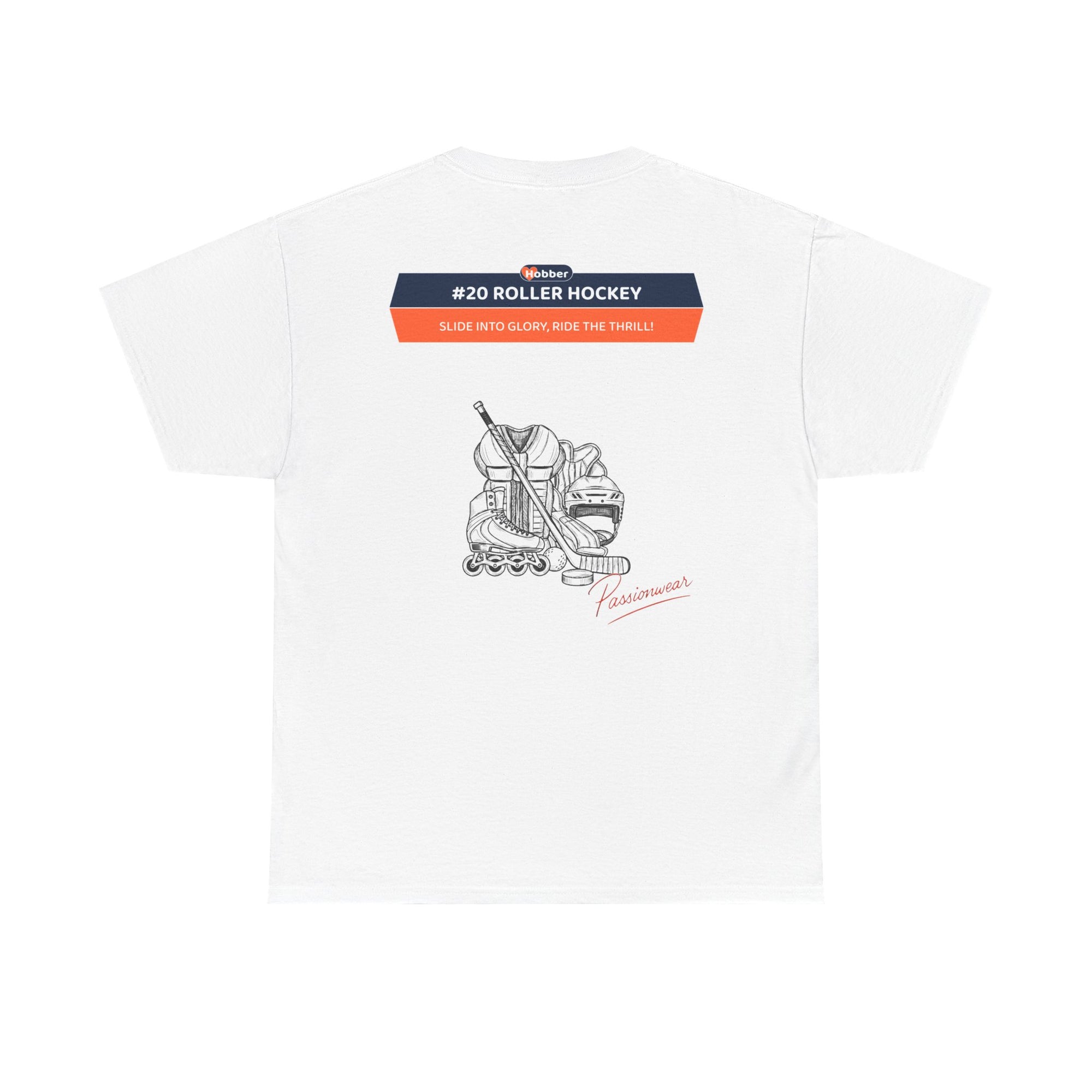 Hobber Mens Sports & Adventure T-Shirt, #20 Roller hockey