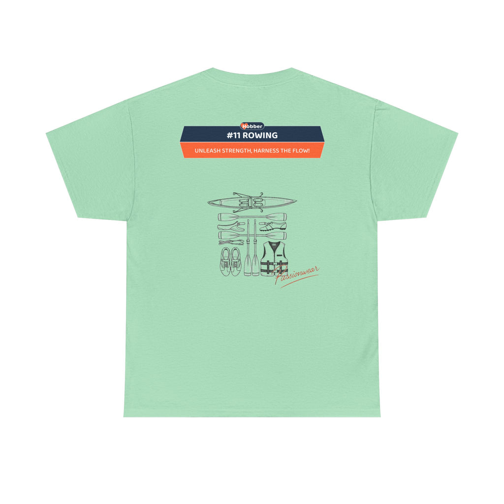 Hobber Mens Sports & Adventure T-Shirt, #11 Rowing
