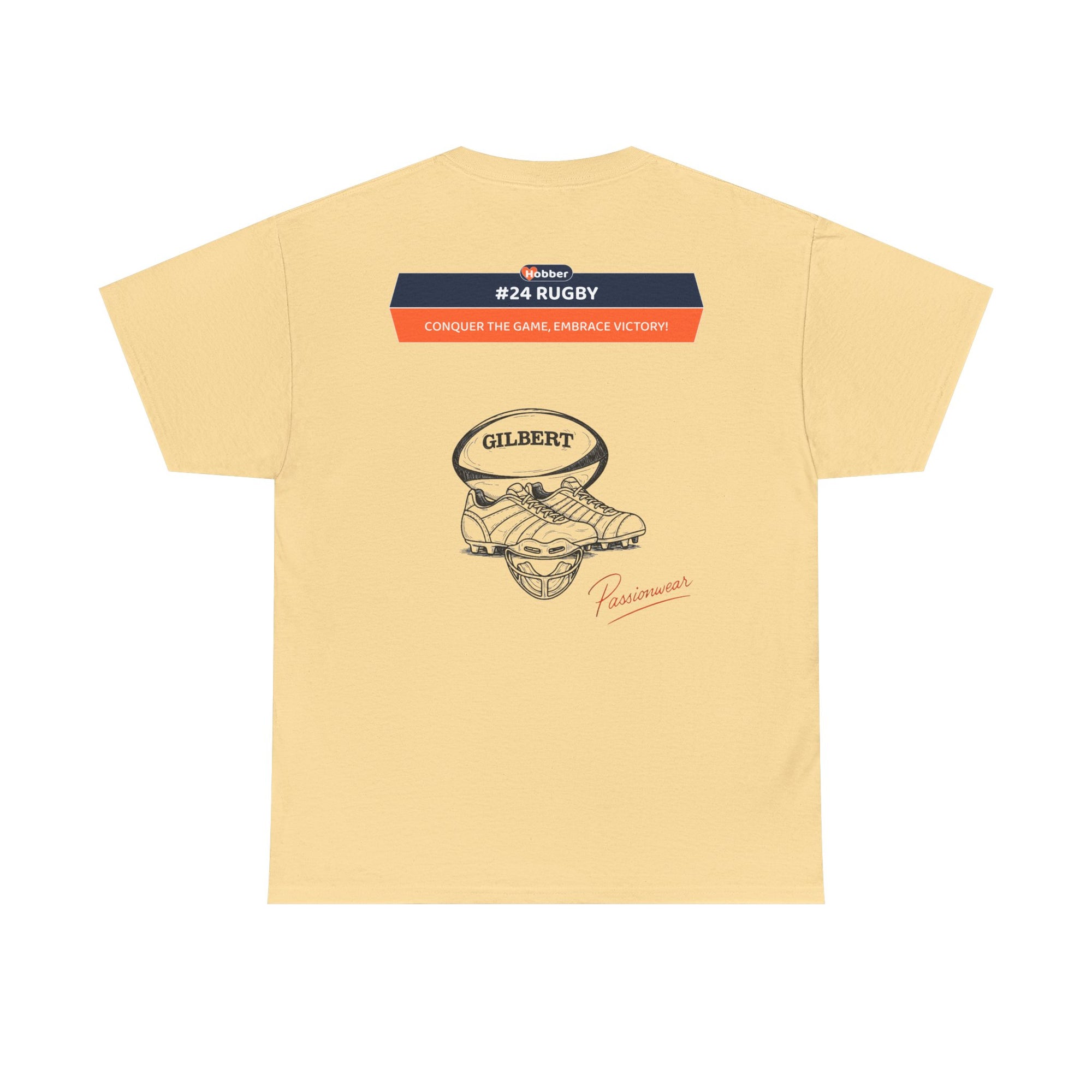 Hobber Mens Sports & Adventure T-Shirt, #24 Rugby