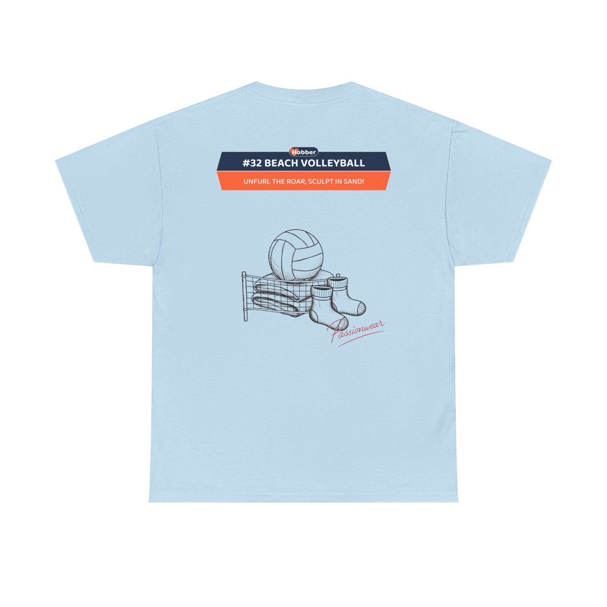 Hobber Unisex Sports & Adventure T-Shirt, #32 Beach volleyball