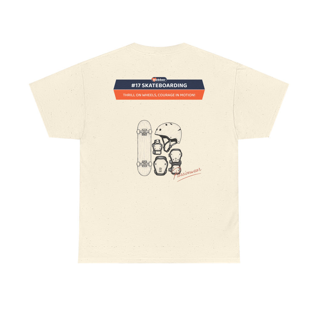 Hobber Mens Sports & Adventure T-Shirt, #17 Skateboarding