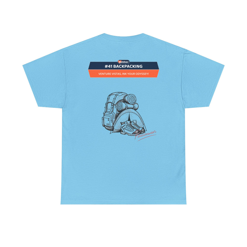 Hobber Unisex Sports & Adventure T-Shirt, #41 Backpacking