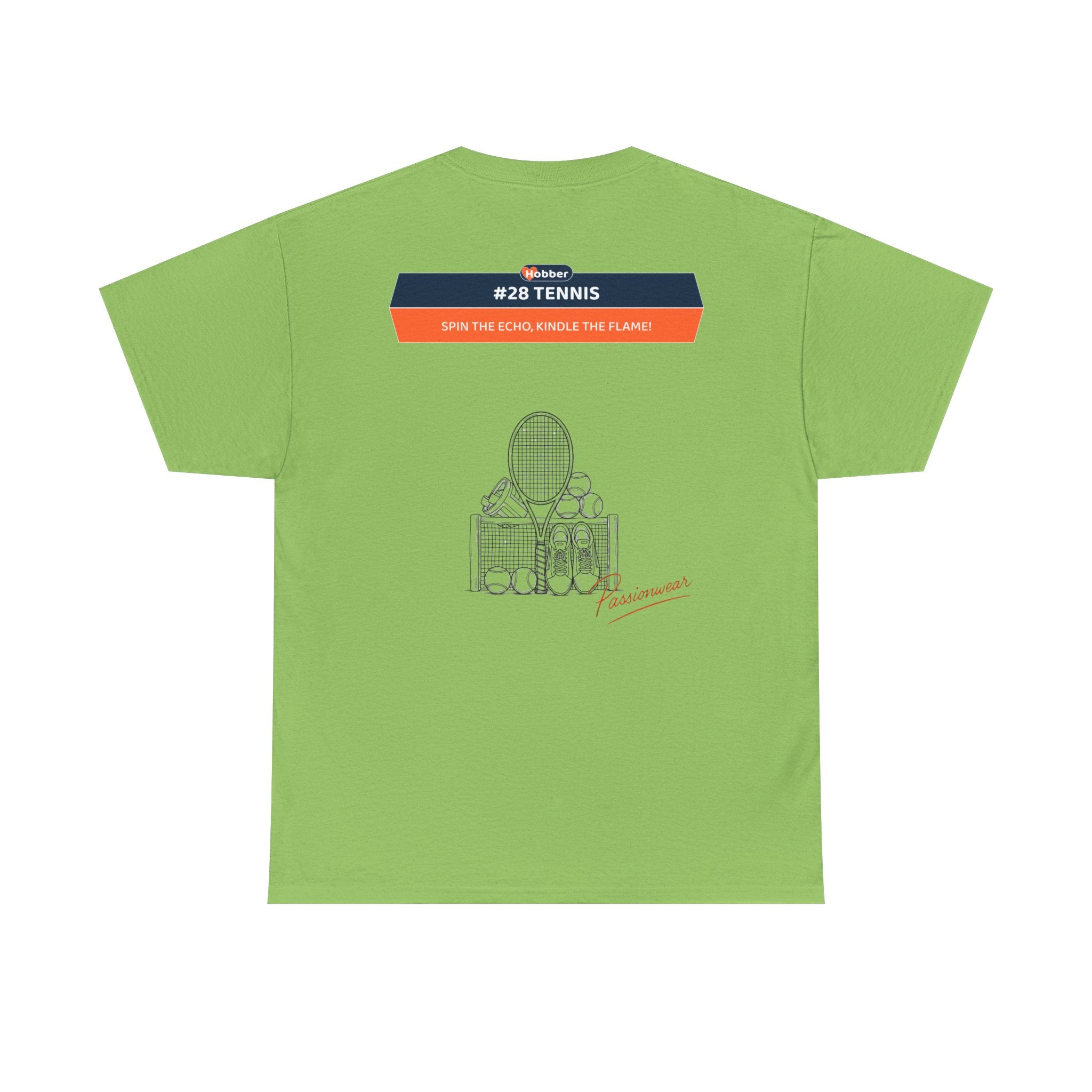 Hobber Unisex Sports & Adventure T-Shirt, #28 Tennis