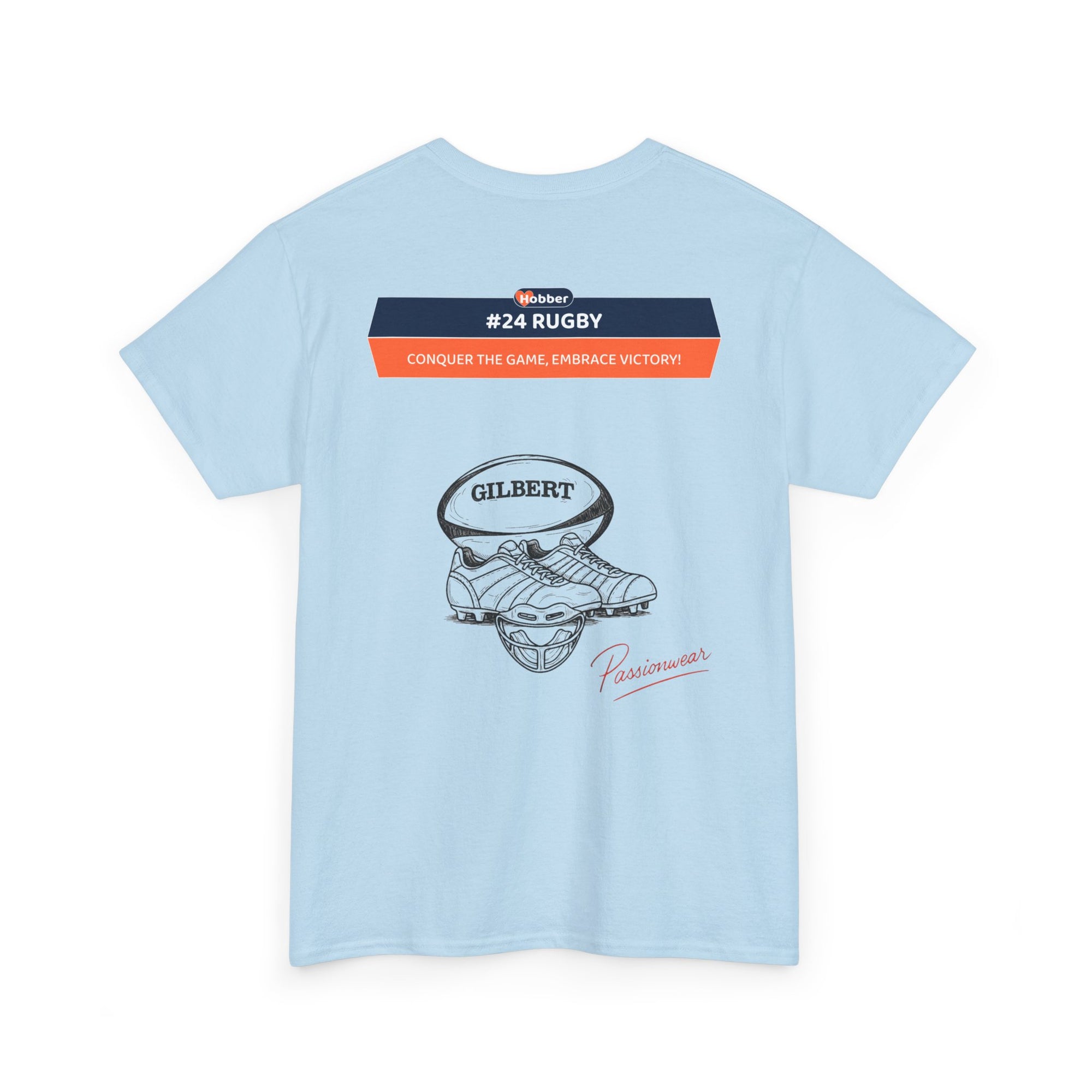 Hobber Mens Sports & Adventure T-Shirt, #24 Rugby