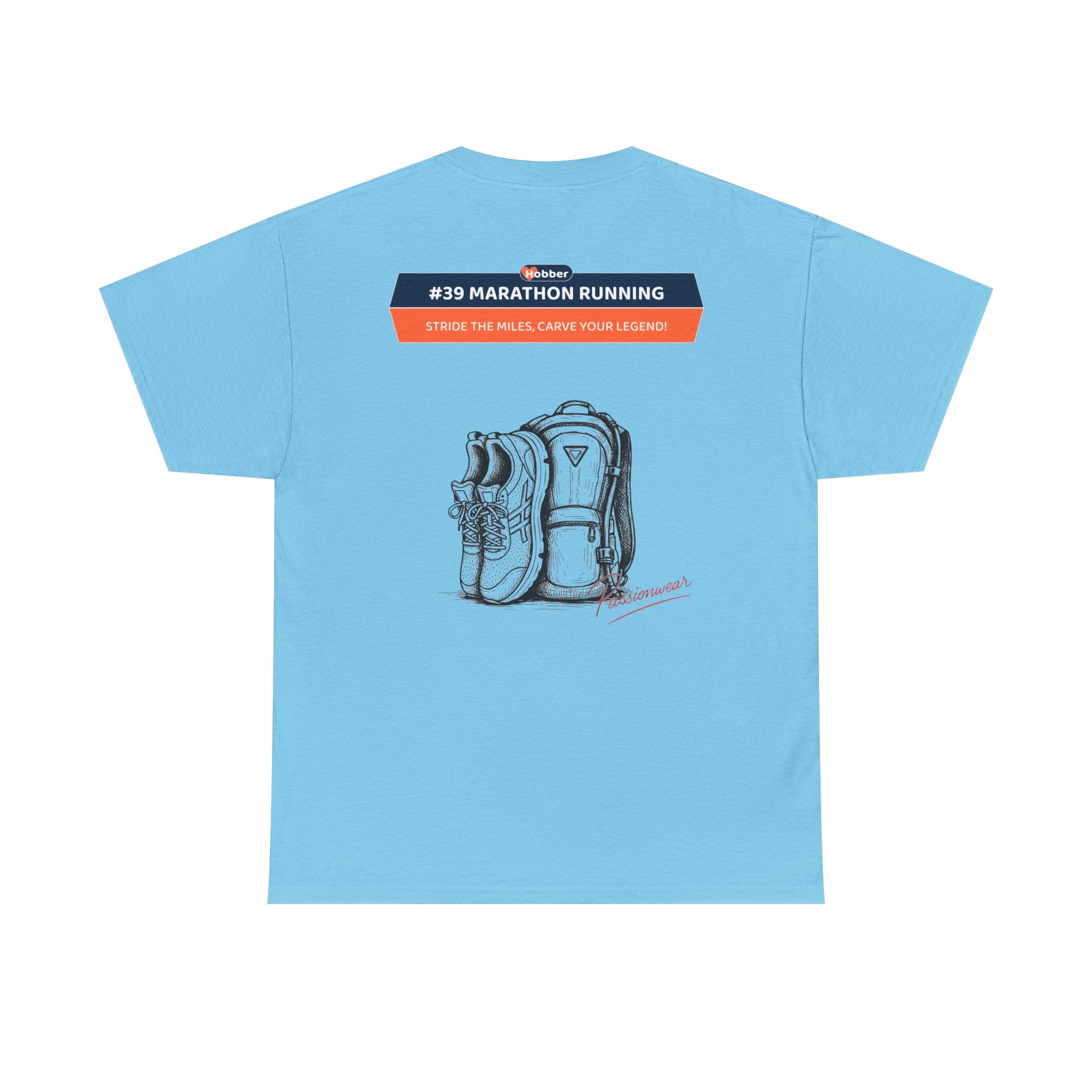 Hobber Unisex Sports & Adventure T-Shirt, #39 Marathon running