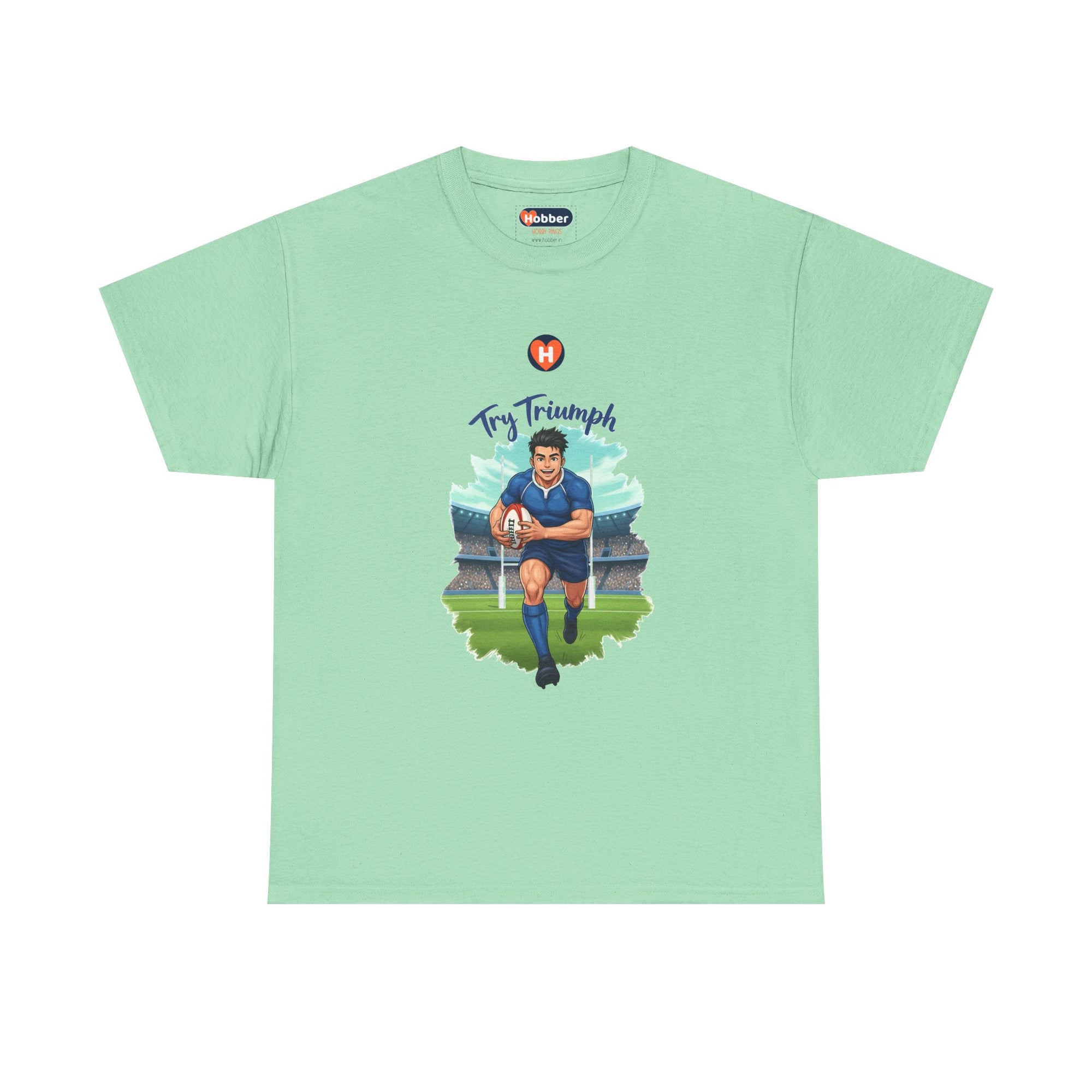 Hobber Mens Sports & Adventure T-Shirt, #24 Rugby