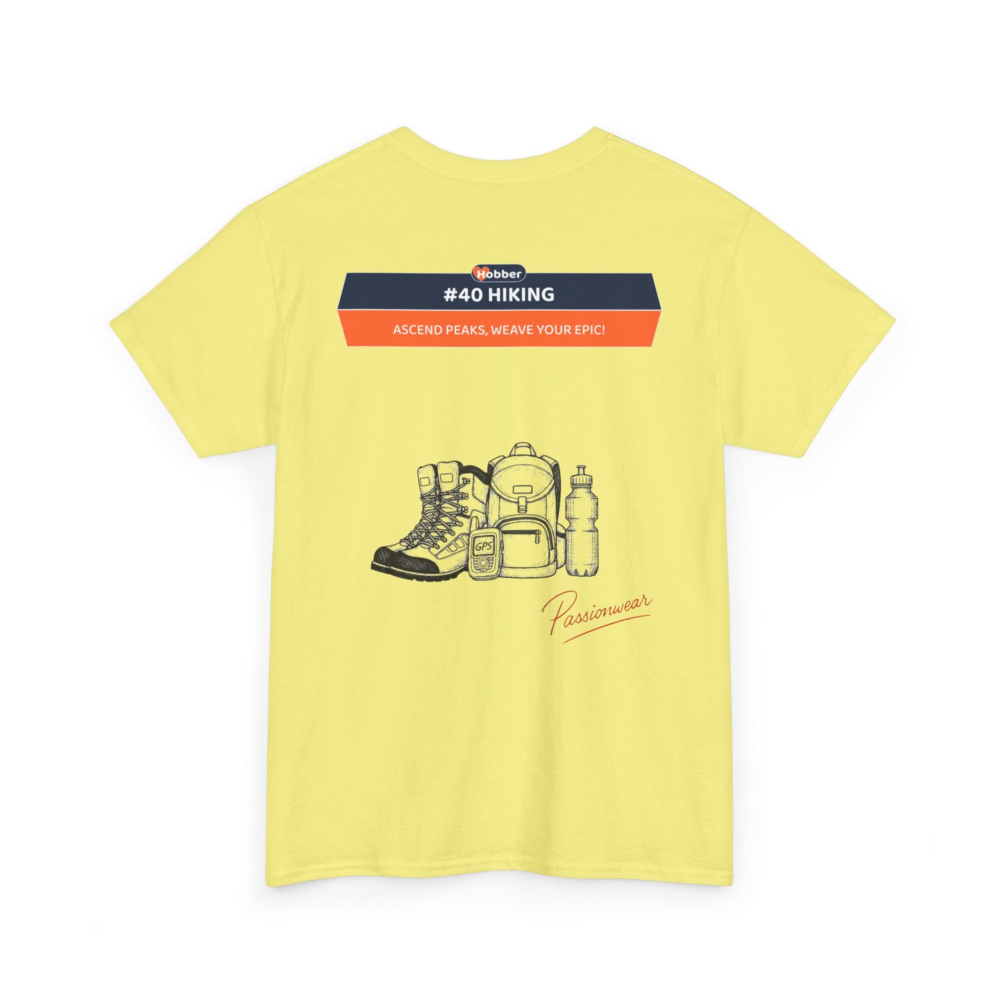 Hobber Unisex Sports & Adventure T-Shirt, #40 Hiking