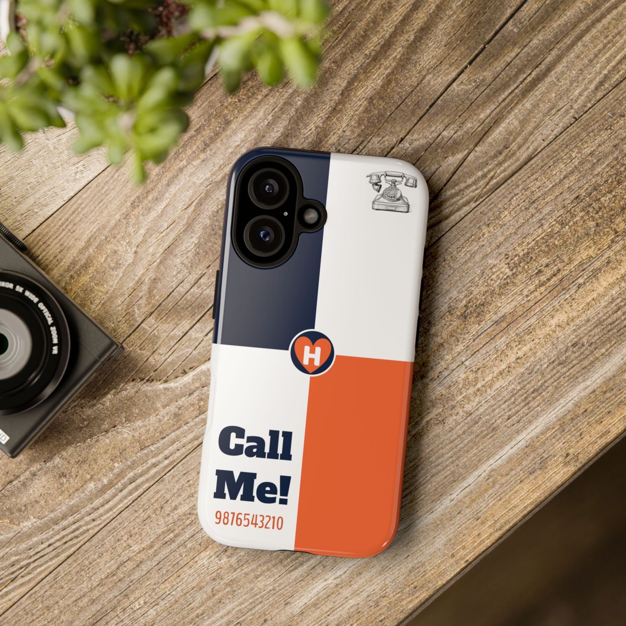 Hobber CallMe: Stylish Phone Case for Tough Protection, Customizable Cover, Durable Design