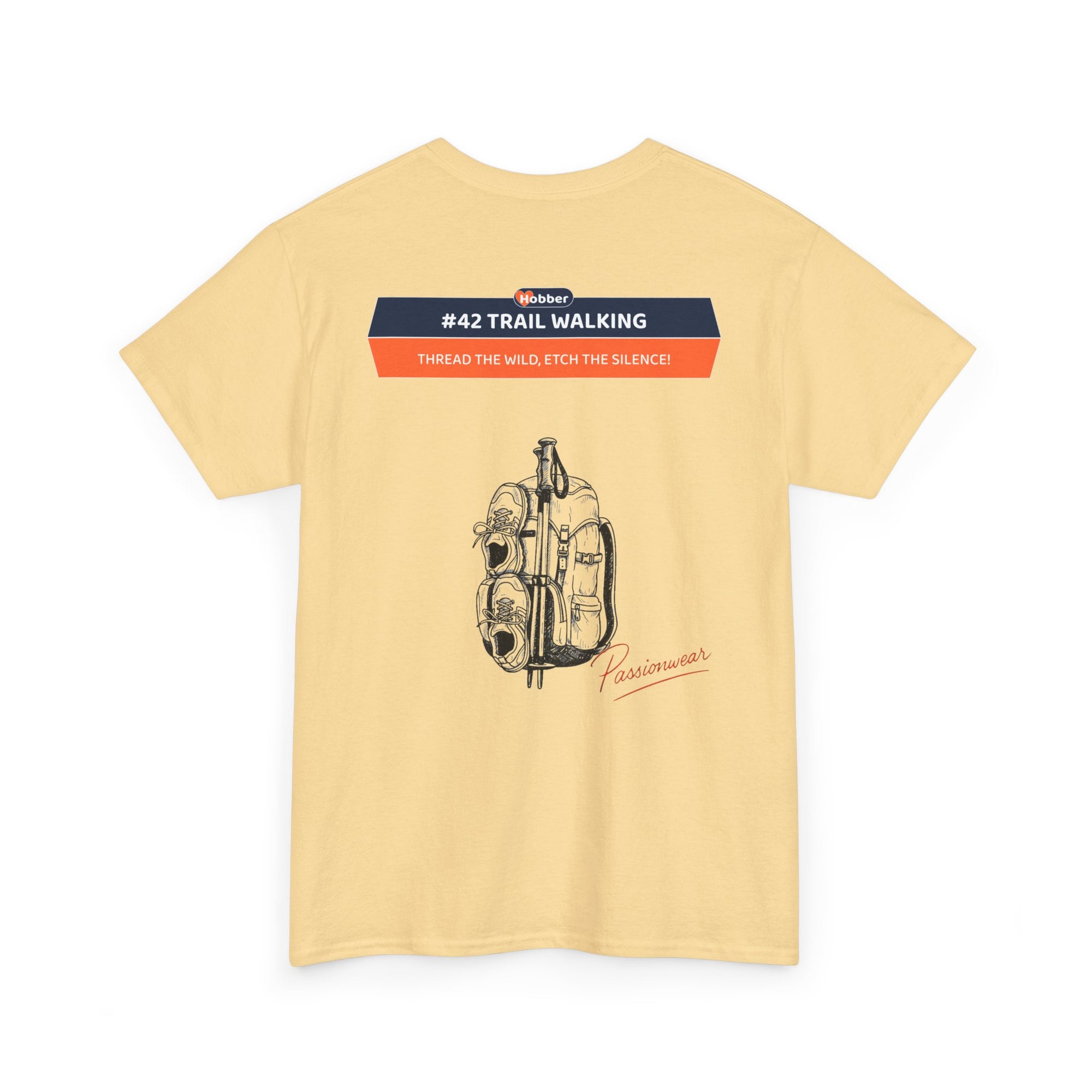 Hobber Unisex Sports & Adventure T-Shirt, #42 Trail walking