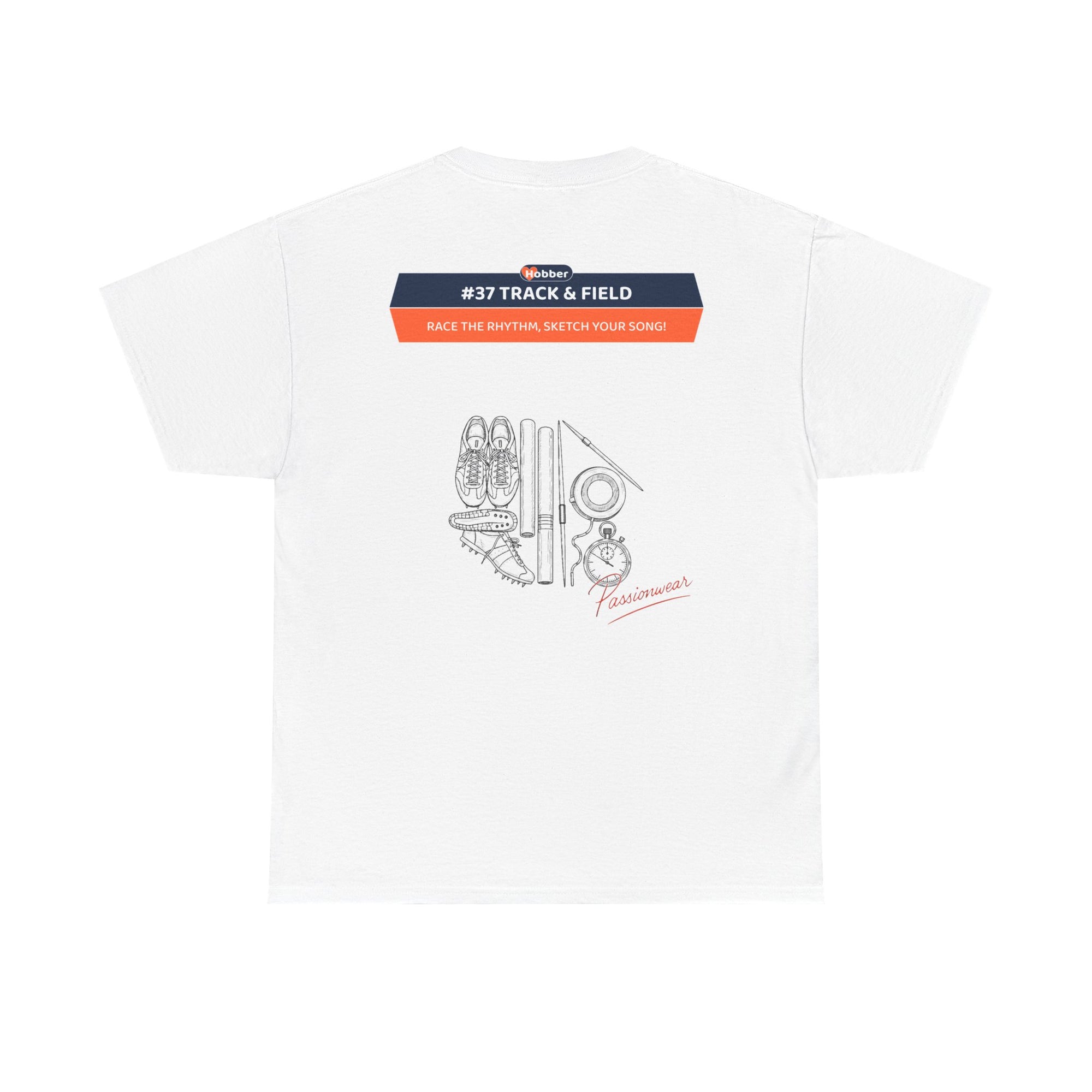 Hobber Mens Sports & Adventure T-Shirt, #37 Track & field