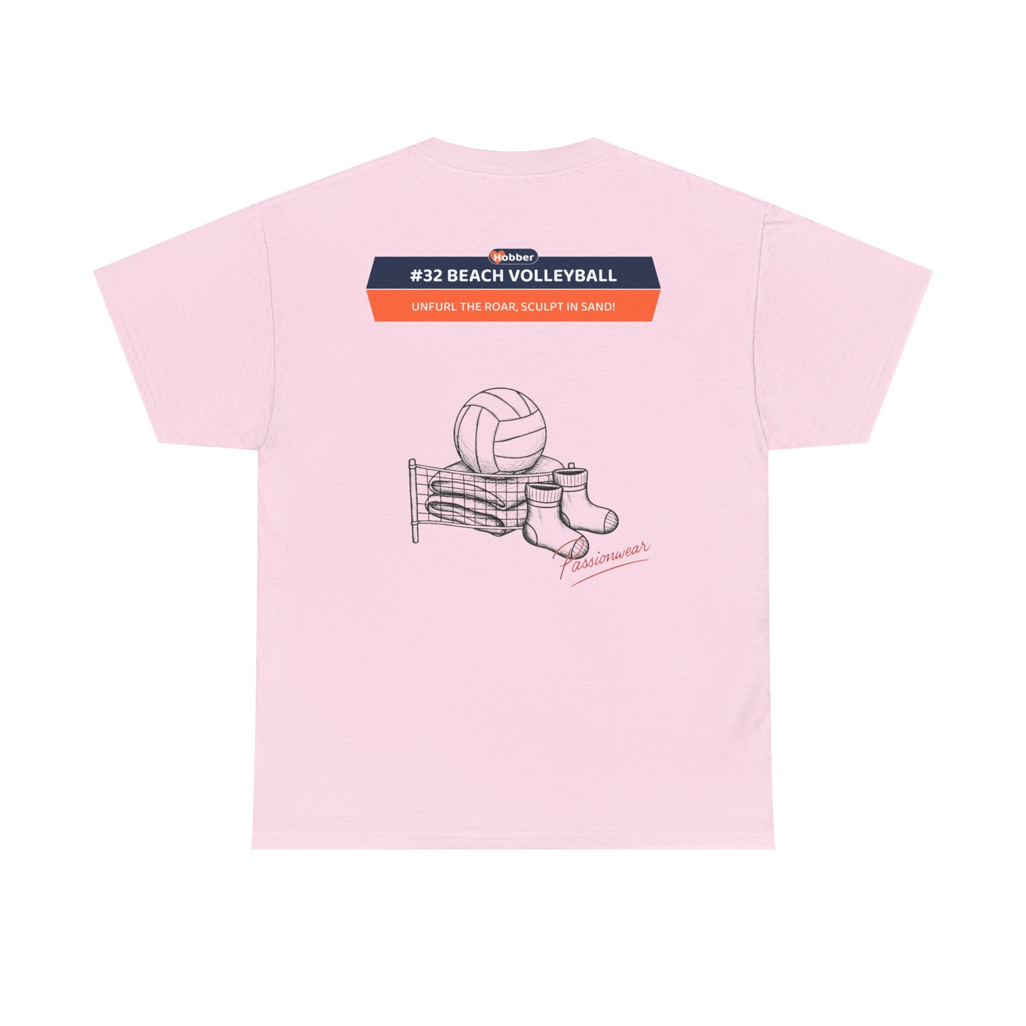 Hobber Unisex Sports & Adventure T-Shirt, #32 Beach volleyball