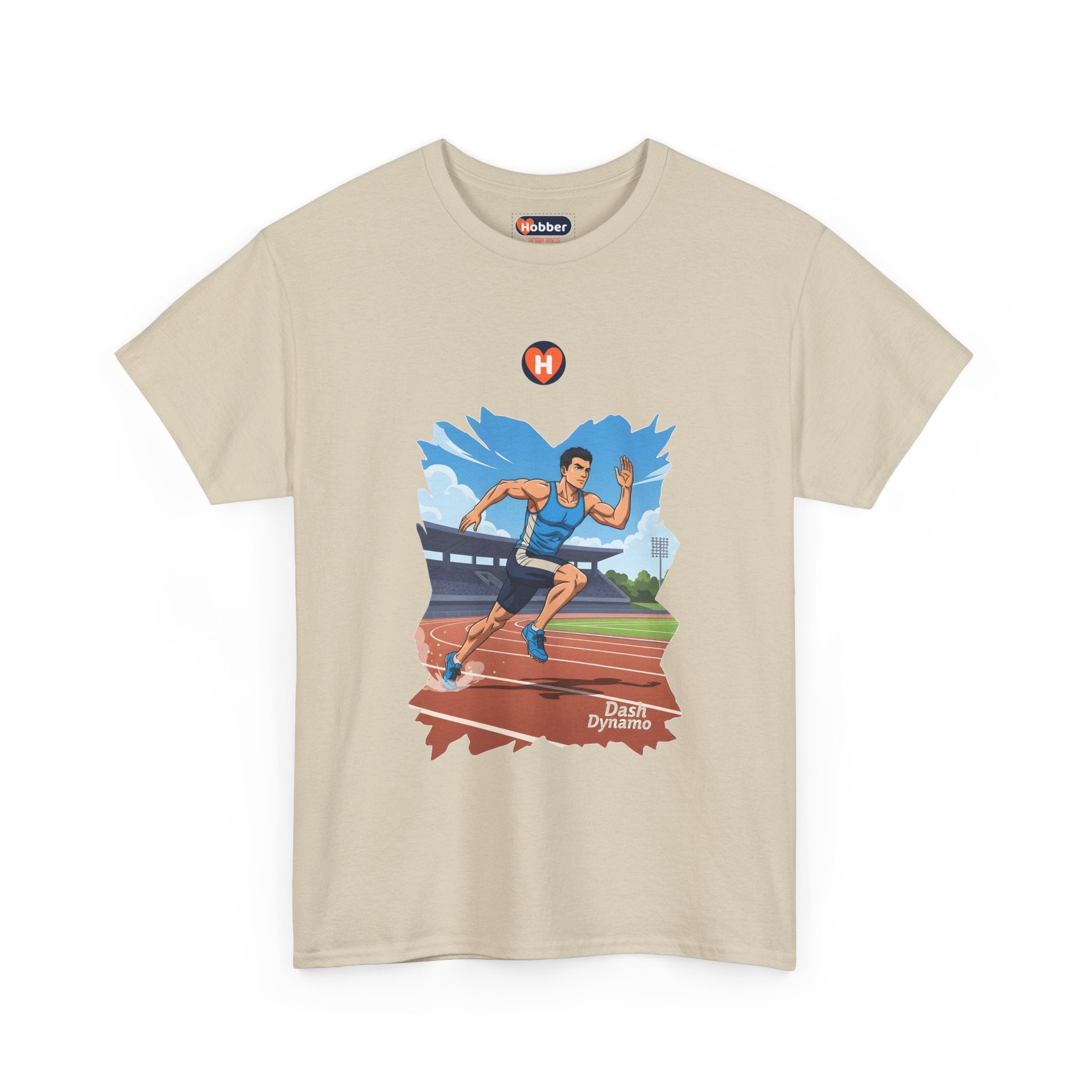 Hobber Mens Sports & Adventure T-Shirt, #38 Sprinting