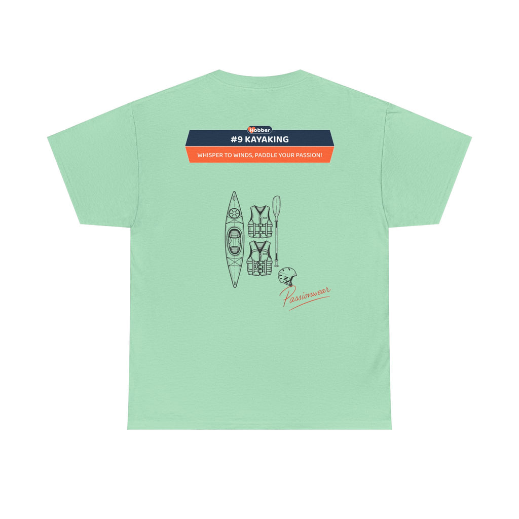 Hobber Unisex Sports & Adventure T-Shirt, #9 Kayaking