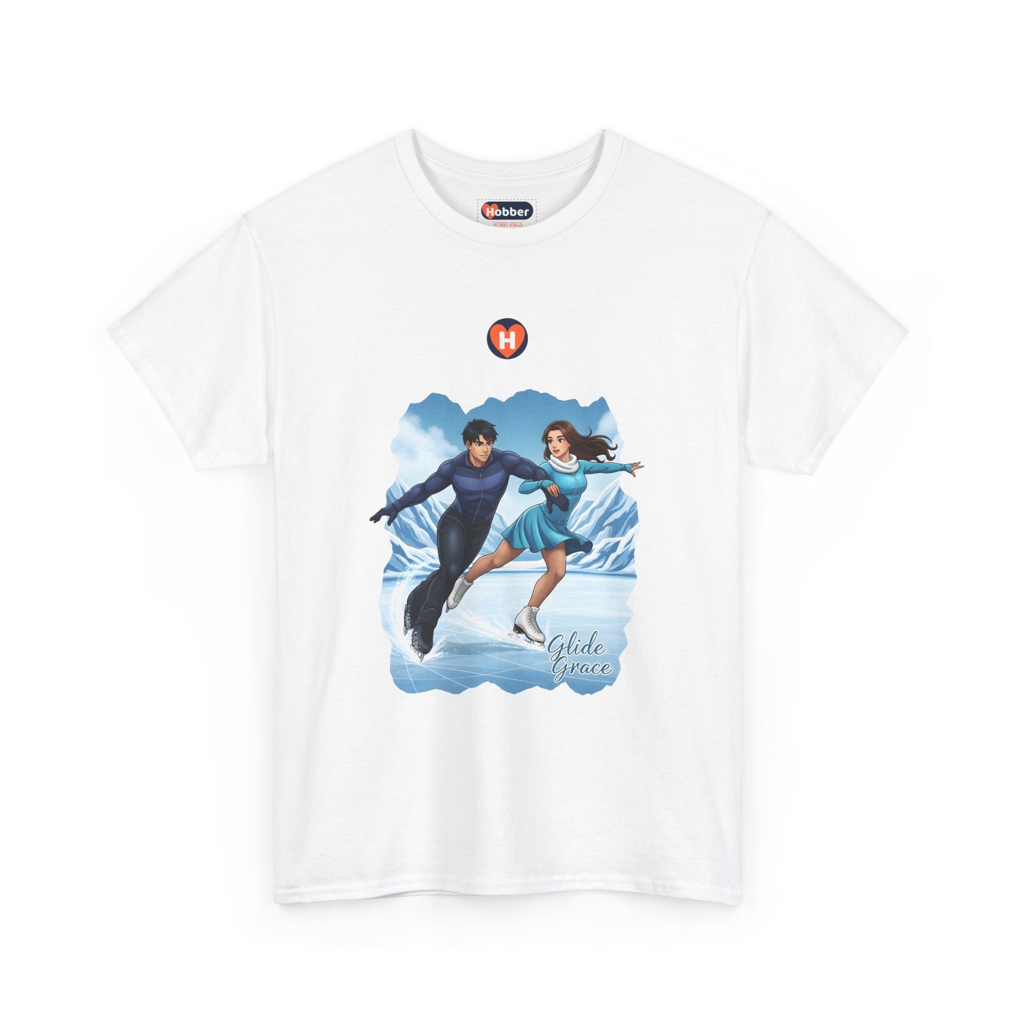 Hobber Unisex Sports & Adventure T-Shirt, #15 Skating (Ice)