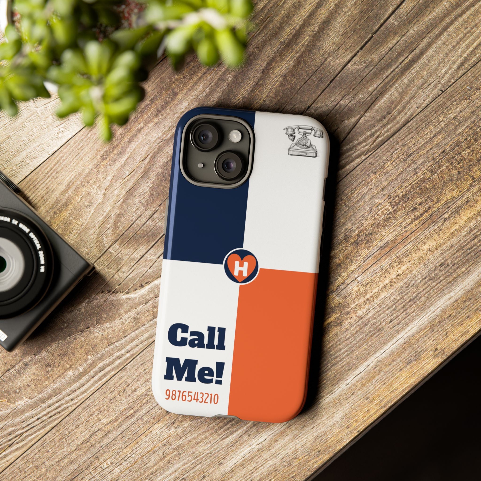 Hobber CallMe: Stylish Phone Case for Tough Protection, Customizable Cover, Durable Design