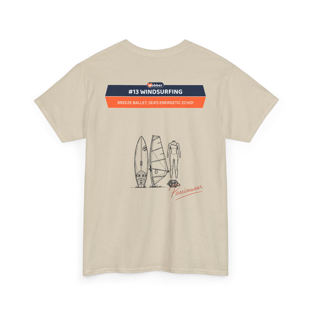 Hobber Mens Sports & Adventure T-Shirt, #13 Windsurfing